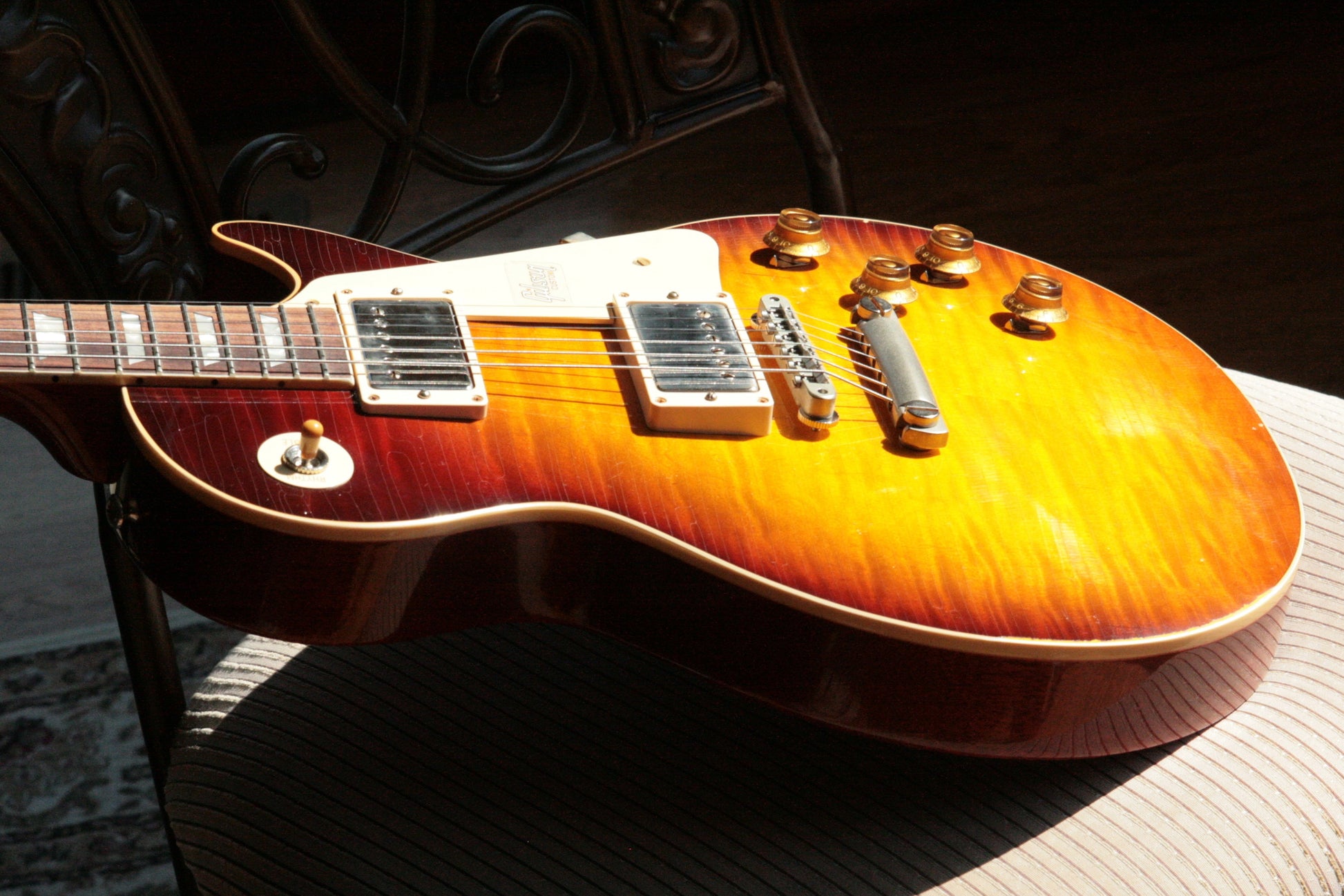 2018 Gibson AGED 1958 Les Paul Historic Reissue! R8 58 Dark Bourbon Fade Custom Shop TH Specs
