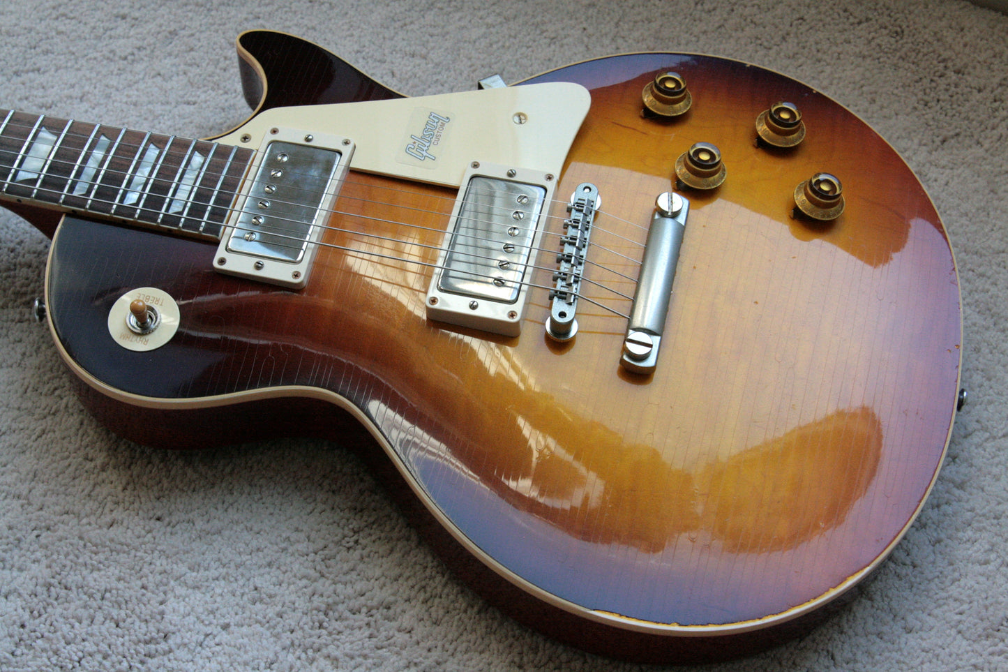 2018 Gibson AGED 1958 Les Paul Historic Reissue! R8 58 Dark Bourbon Fade Custom Shop TH Specs