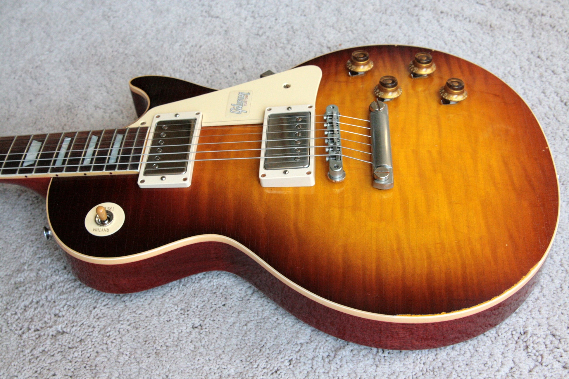 2018 Gibson AGED 1958 Les Paul Historic Reissue! R8 58 Dark Bourbon Fade Custom Shop TH Specs