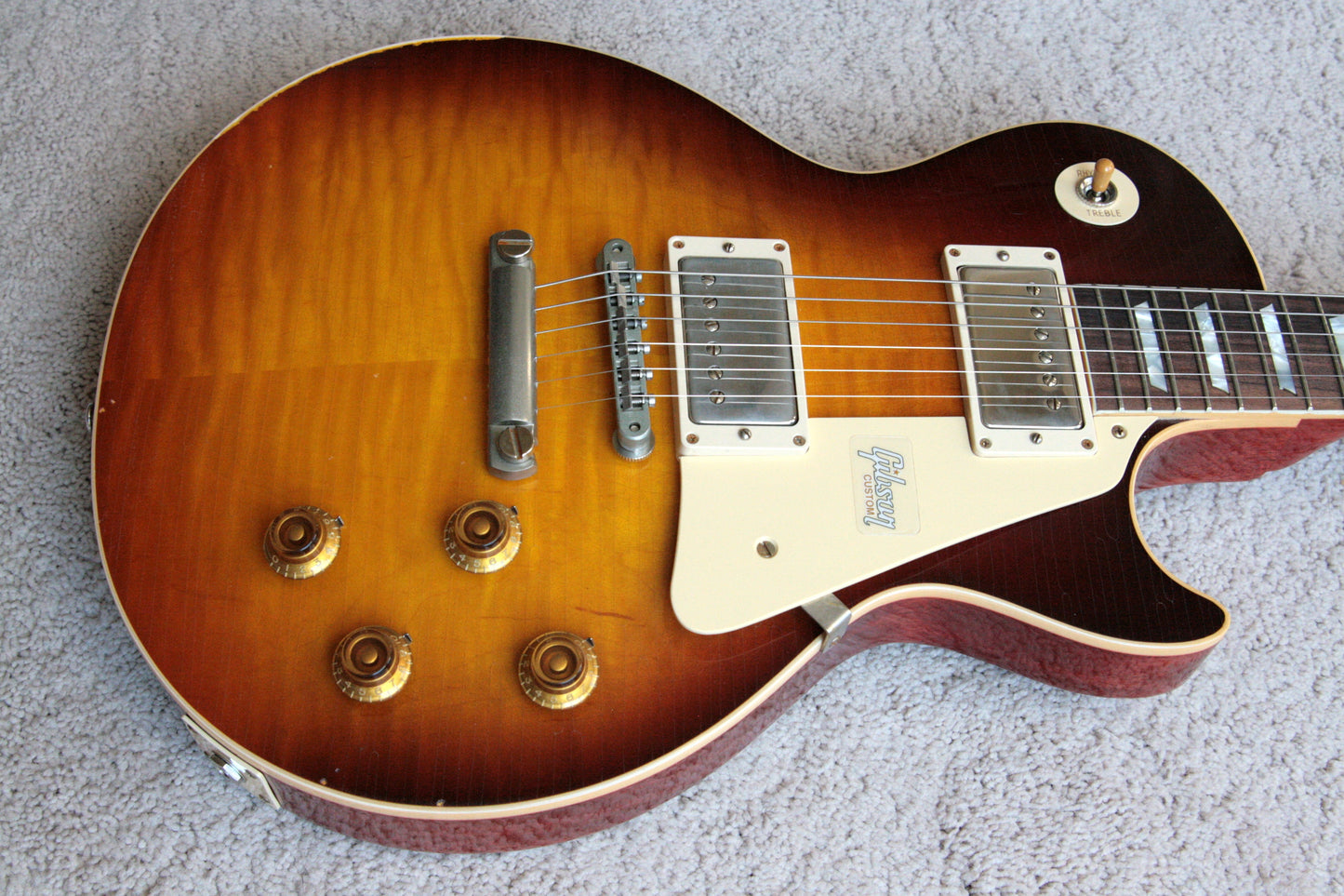 2018 Gibson AGED 1958 Les Paul Historic Reissue! R8 58 Dark Bourbon Fade Custom Shop TH Specs
