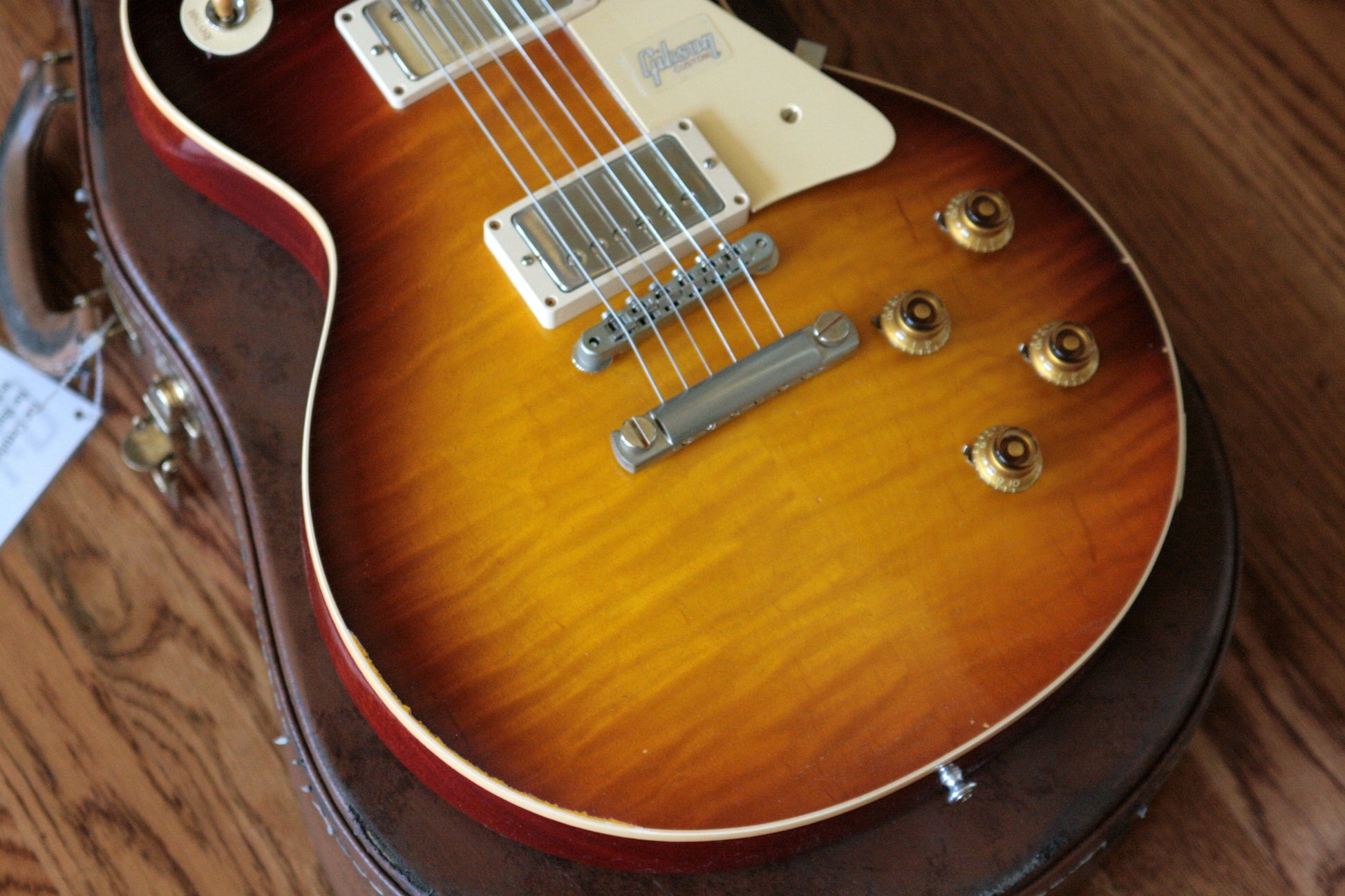 2018 Gibson AGED 1958 Les Paul Historic Reissue! R8 58 Dark Bourbon Fade Custom Shop TH Specs