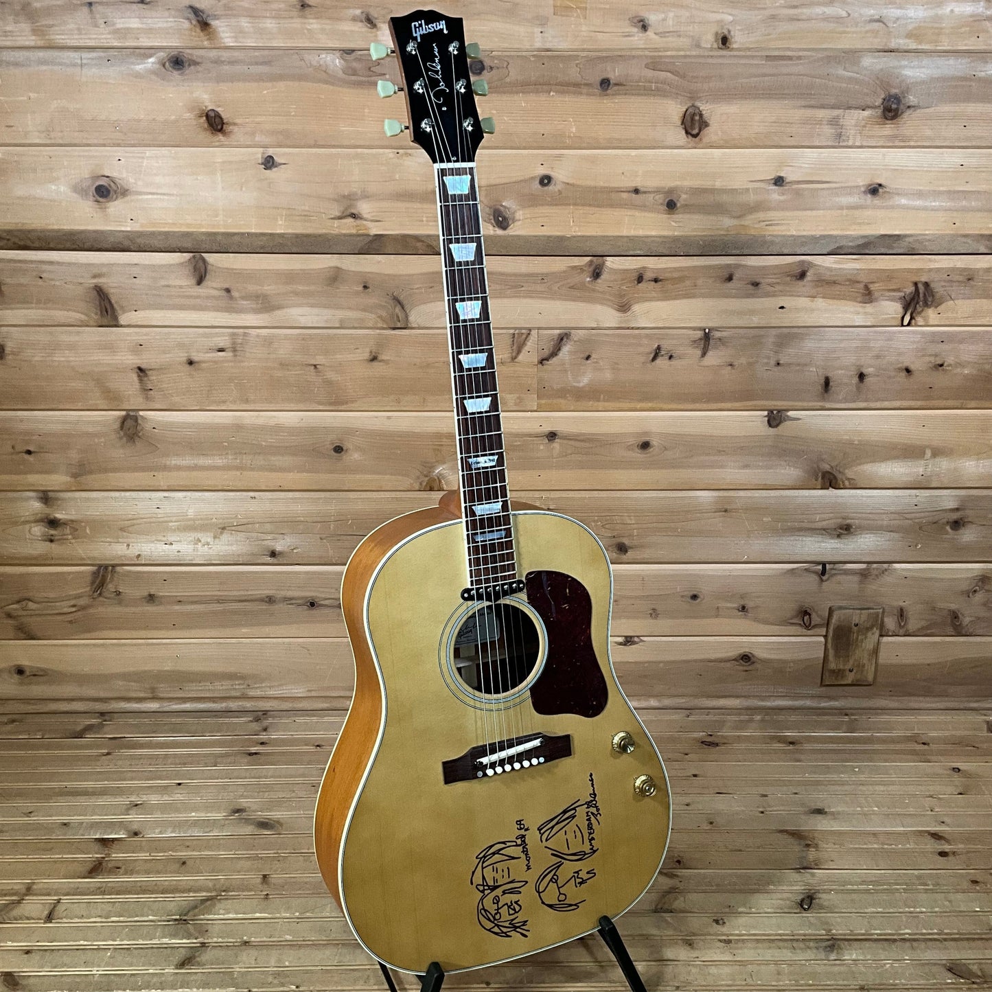 Gibson Custom 70th Anniversary John Lennon 1962 J-160E Museum Limited Edition Acoustic Guitar - Natural