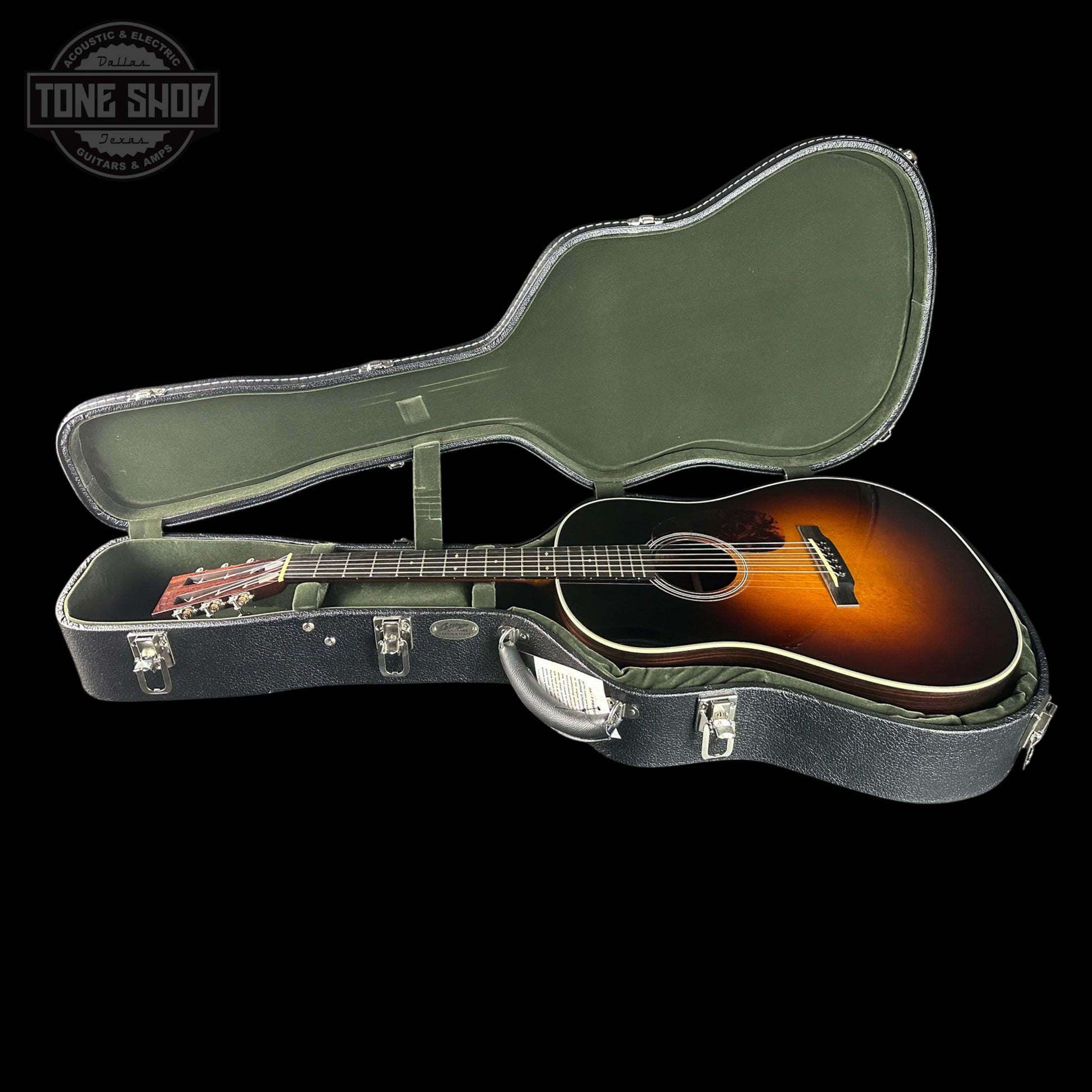 Collings DS2A HC 12-Fret Hill Country Sunburst Adirondack/EIR w/Case 36556