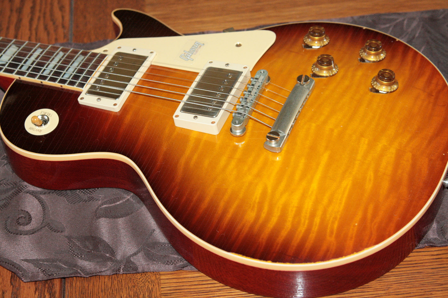 2018 Gibson AGED 1958 Les Paul Historic Reissue! R8 58 Dark Bourbon Fade Custom Shop TH Specs