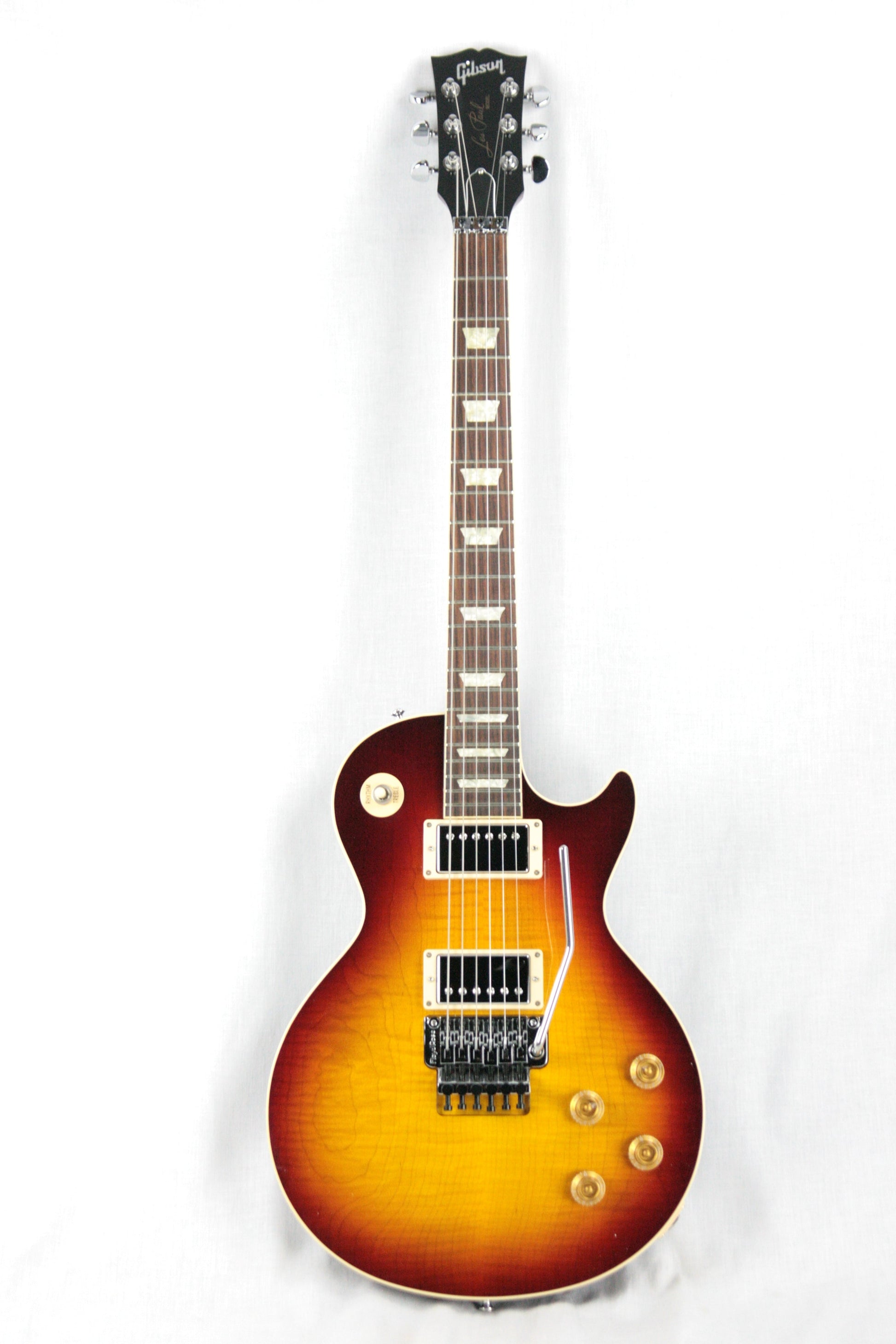 2017 Gibson Custom Shop Modern Les Paul Axcess Standard Floyd Rose Bourbon Burst Flametop!