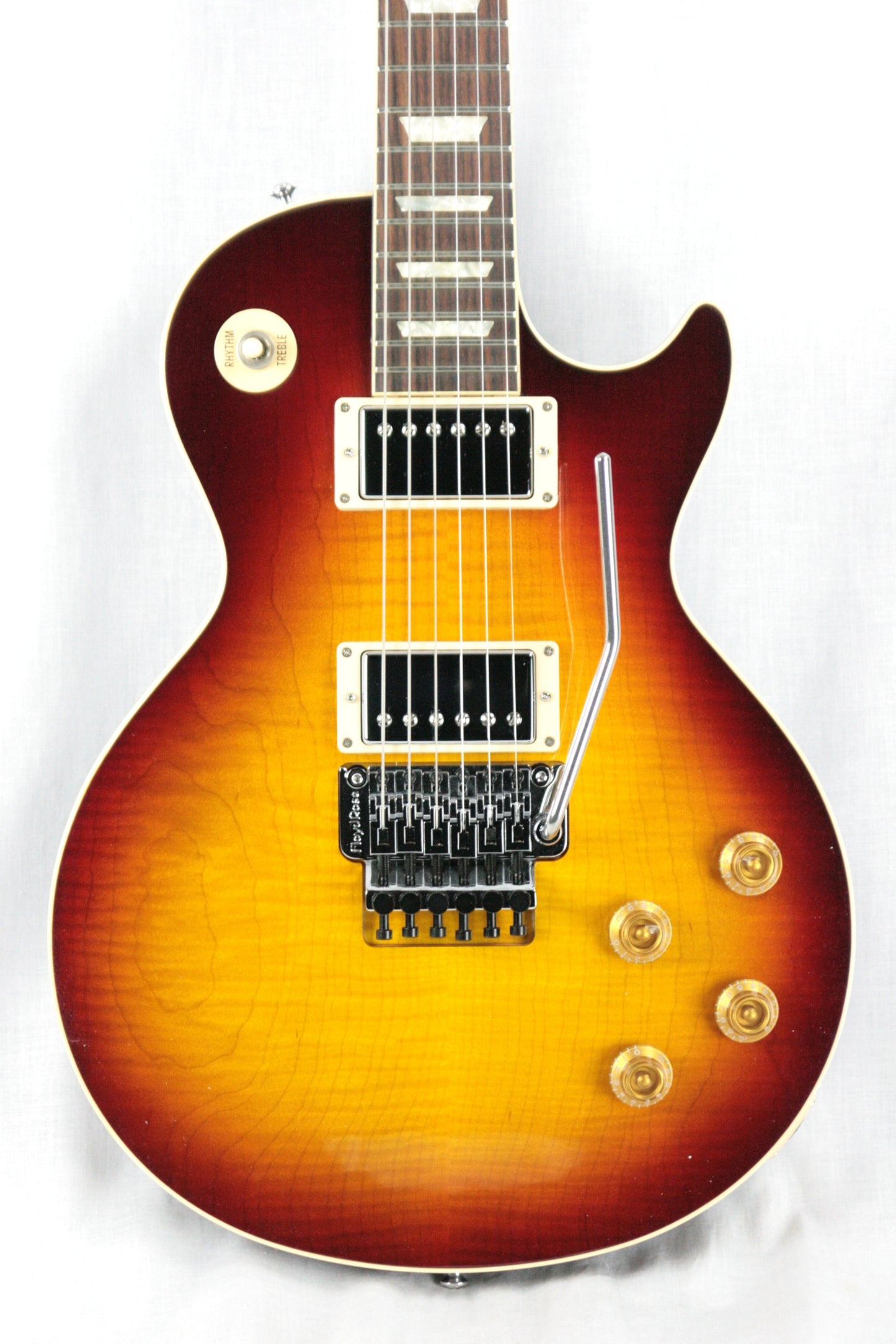 2017 Gibson Custom Shop Modern Les Paul Axcess Standard Floyd Rose Bourbon Burst Flametop!
