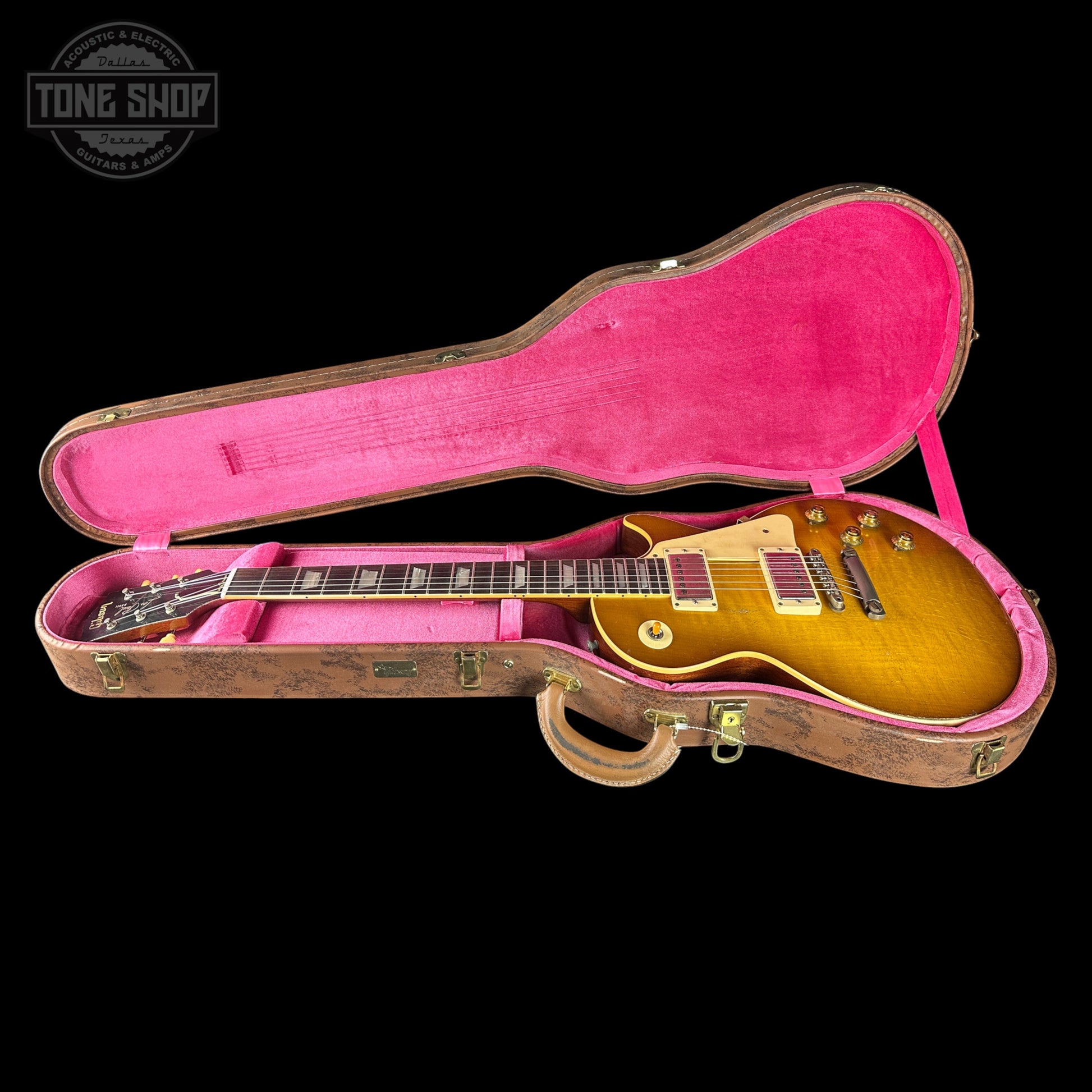 Gibson Custom Shop 1959 Les Paul Standard Reissue Murphy Lab Heavy Aged Golden Poppy Burst w/case 96960
