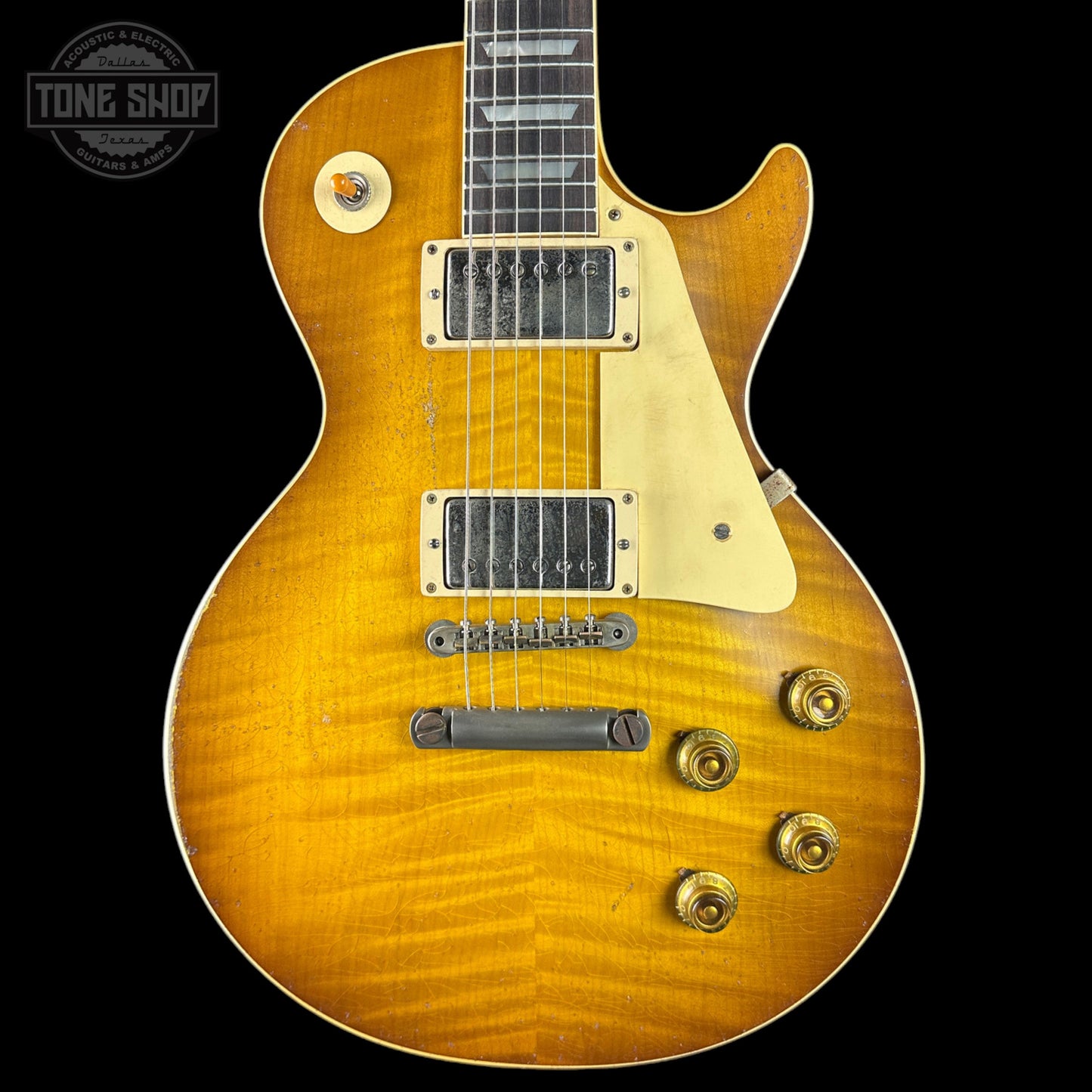 Gibson Custom Shop 1959 Les Paul Standard Reissue Murphy Lab Heavy Aged Golden Poppy Burst w/case 96960