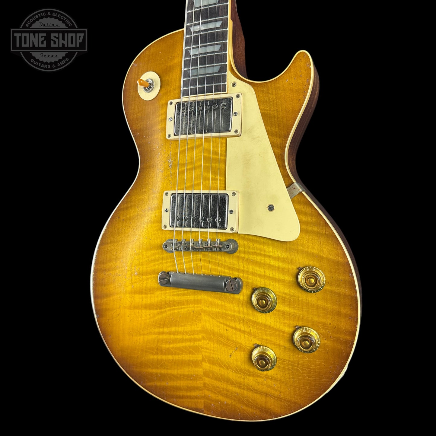 Gibson Custom Shop 1959 Les Paul Standard Reissue Murphy Lab Heavy Aged Golden Poppy Burst w/case 96960