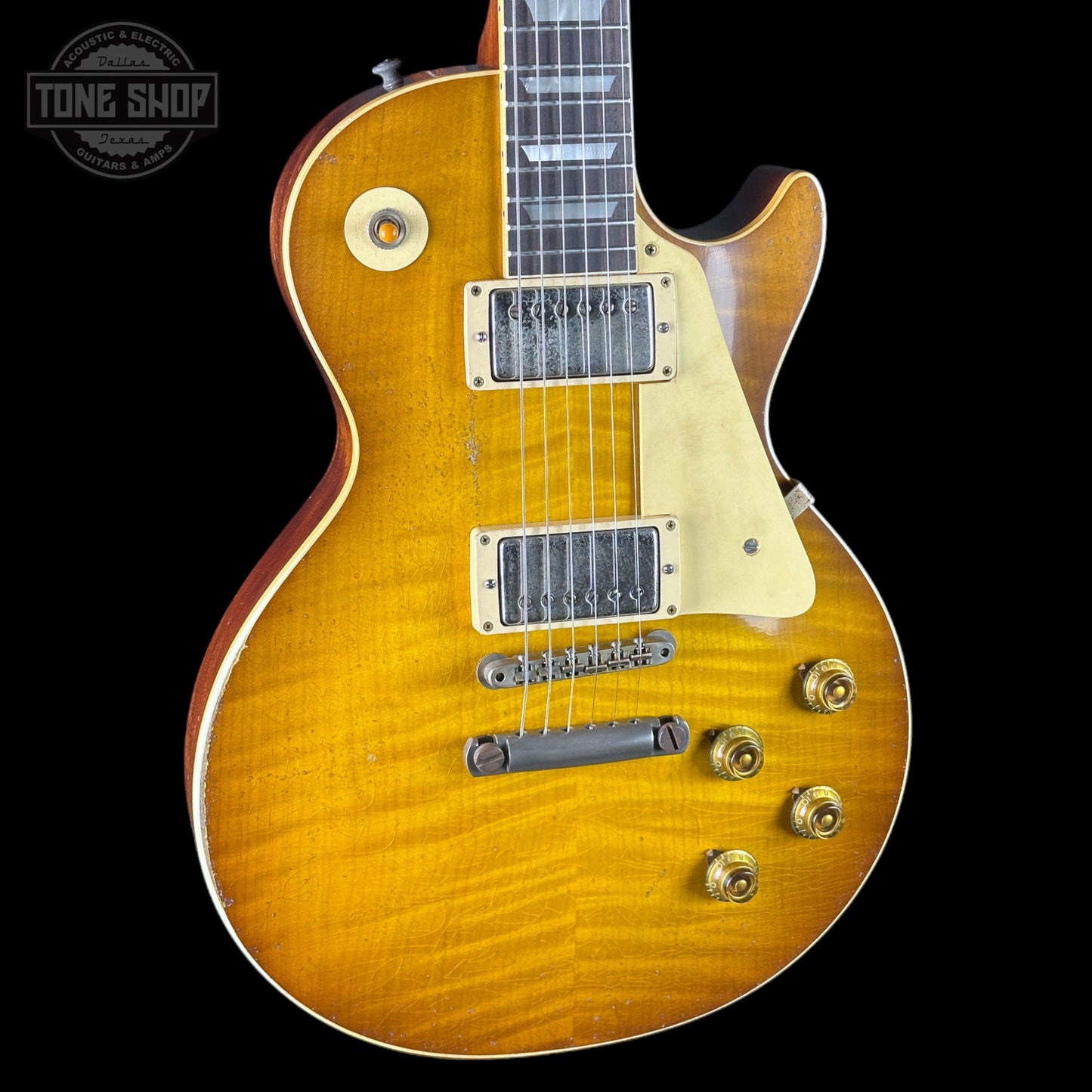 Gibson Custom Shop 1959 Les Paul Standard Reissue Murphy Lab Heavy Aged Golden Poppy Burst w/case 96960