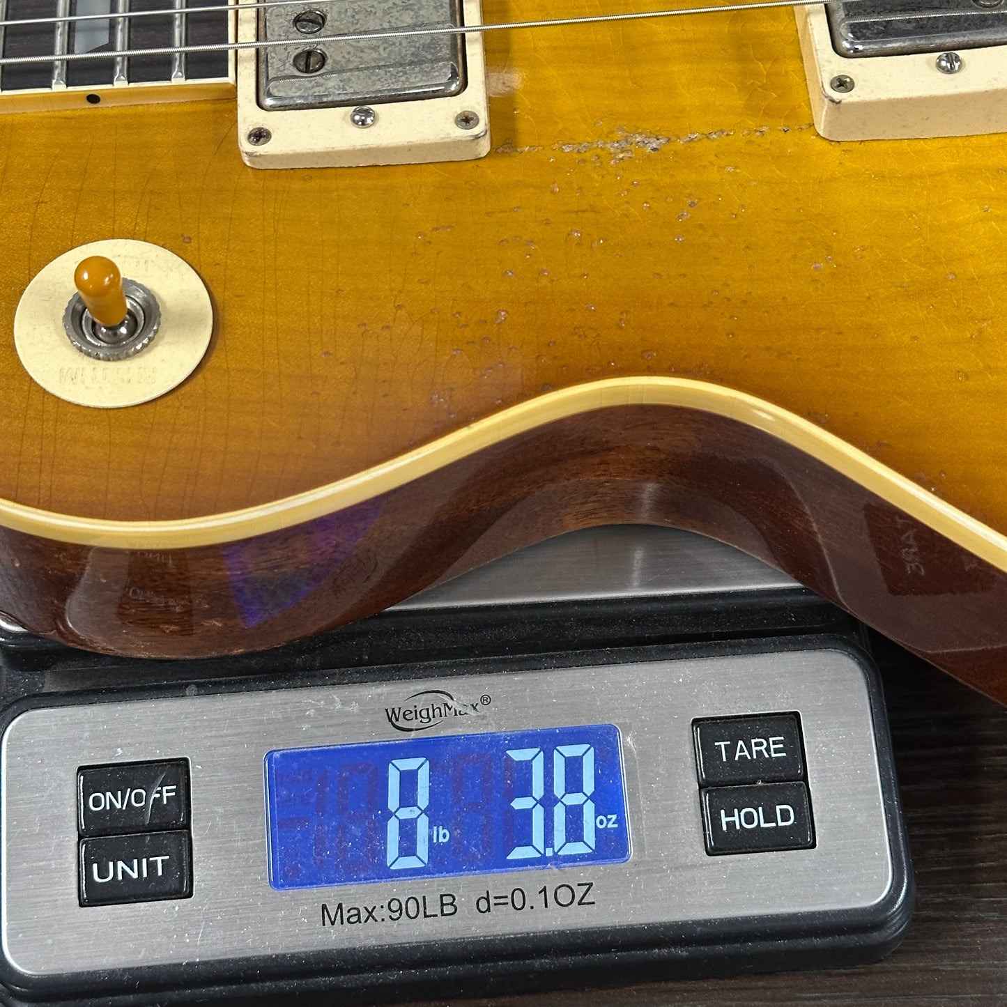 Gibson Custom Shop 1959 Les Paul Standard Reissue Murphy Lab Heavy Aged Golden Poppy Burst w/case 96960