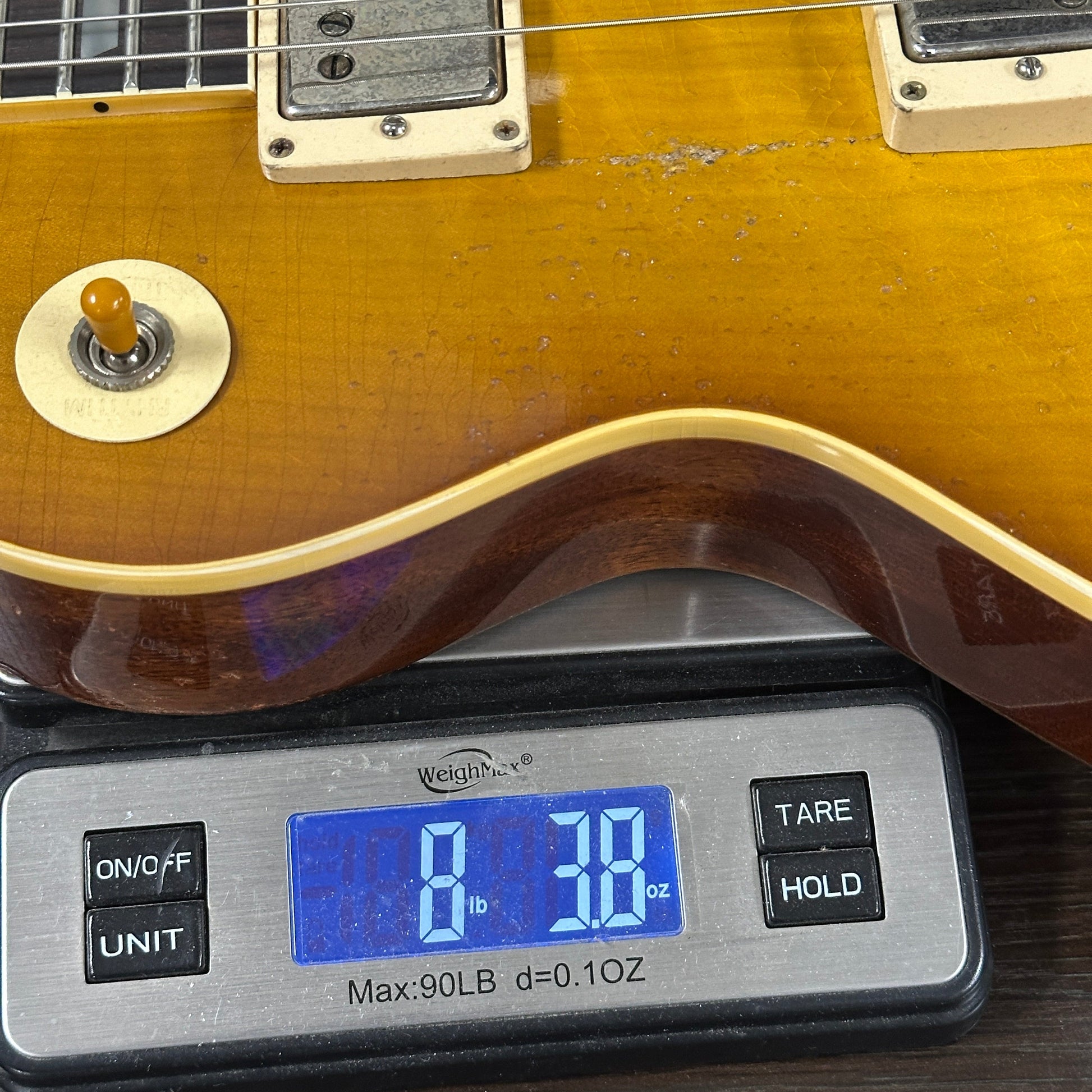 Gibson Custom Shop 1959 Les Paul Standard Reissue Murphy Lab Heavy Aged Golden Poppy Burst w/case 96960