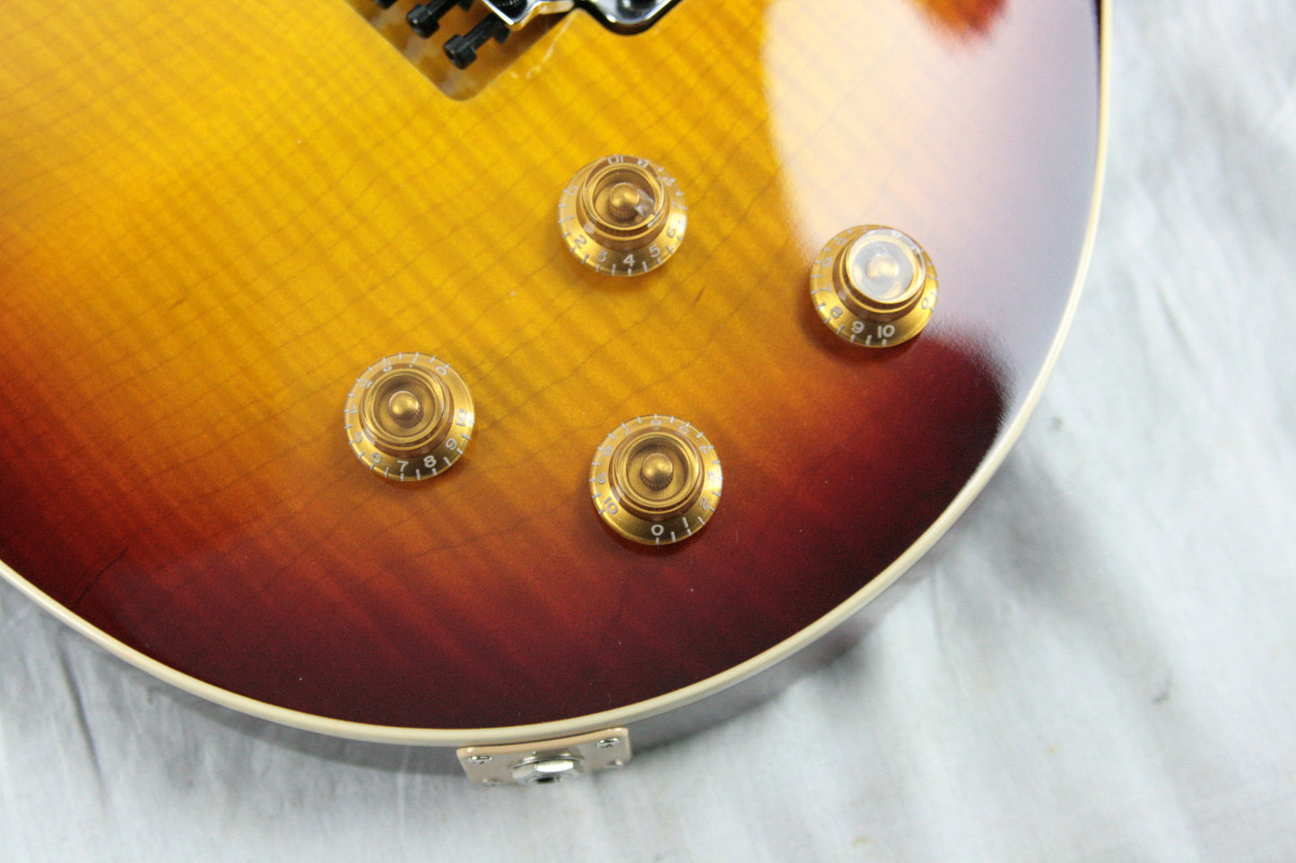 2017 Gibson Custom Shop Modern Les Paul Axcess Standard Floyd Rose Bourbon Burst Flametop!
