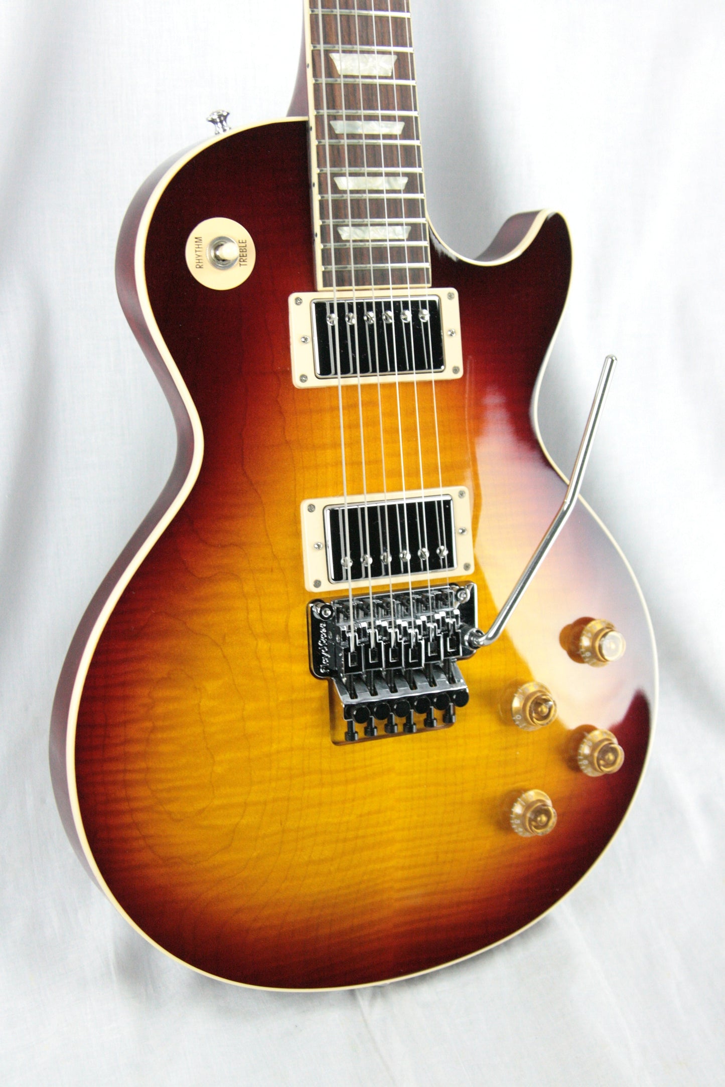 2017 Gibson Custom Shop Modern Les Paul Axcess Standard Floyd Rose Bourbon Burst Flametop!