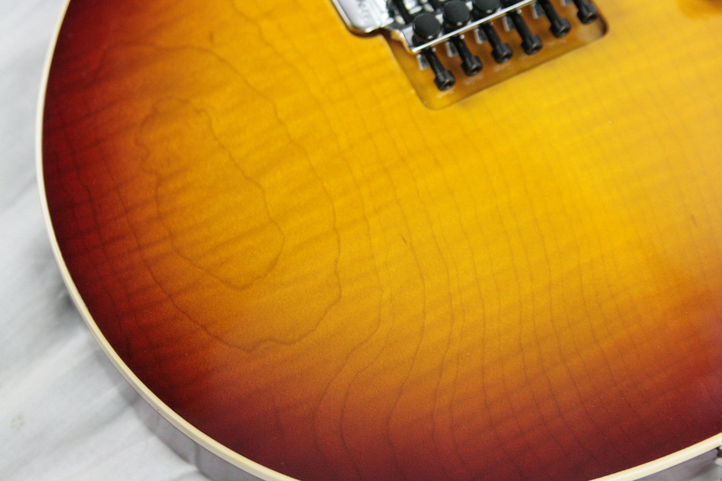 2017 Gibson Custom Shop Modern Les Paul Axcess Standard Floyd Rose Bourbon Burst Flametop!