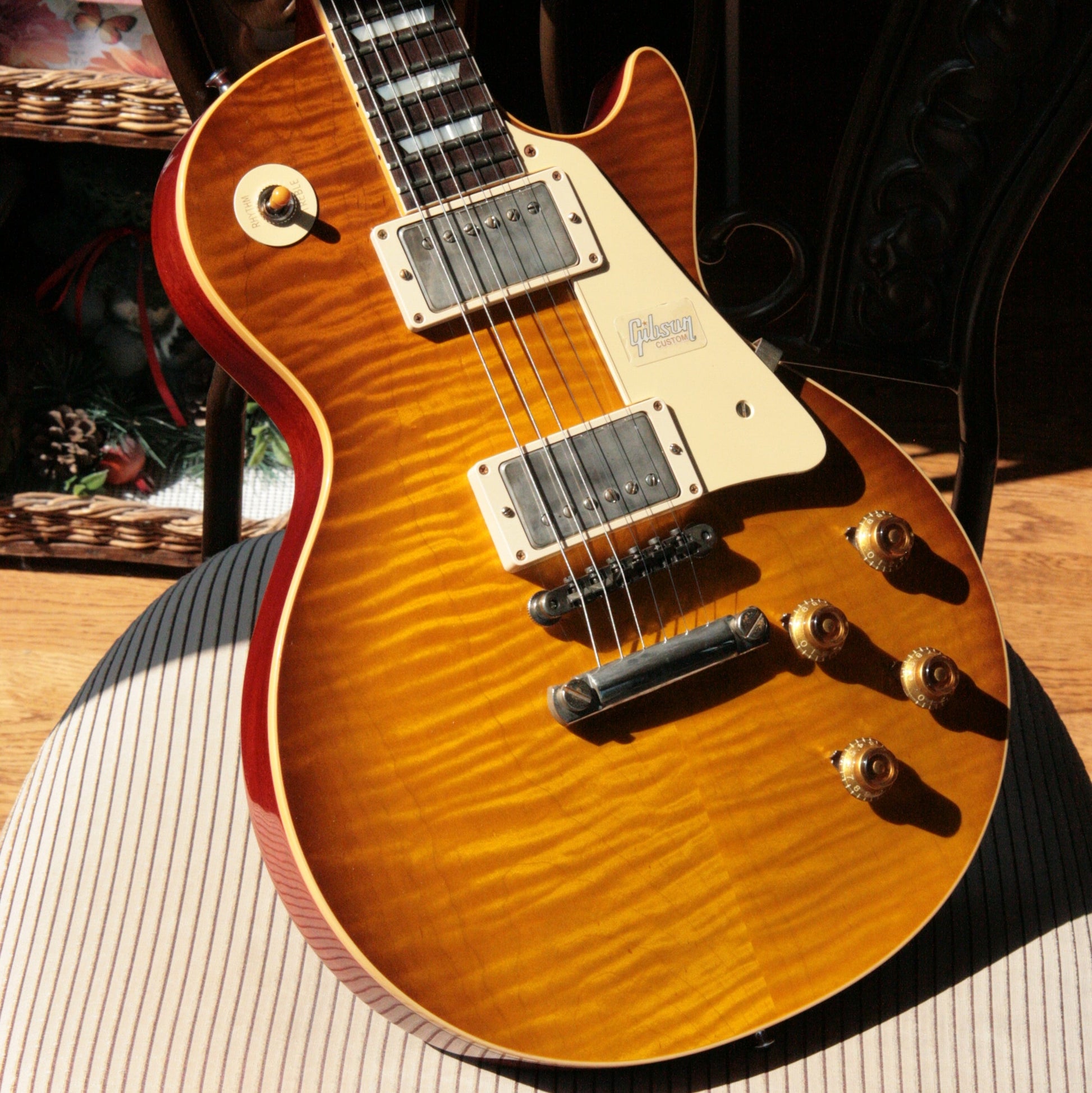 2018 Gibson 1959 Les Paul Historic Reissue! R9 59 HONEY LEMON FADE Custom Shop TH Spec