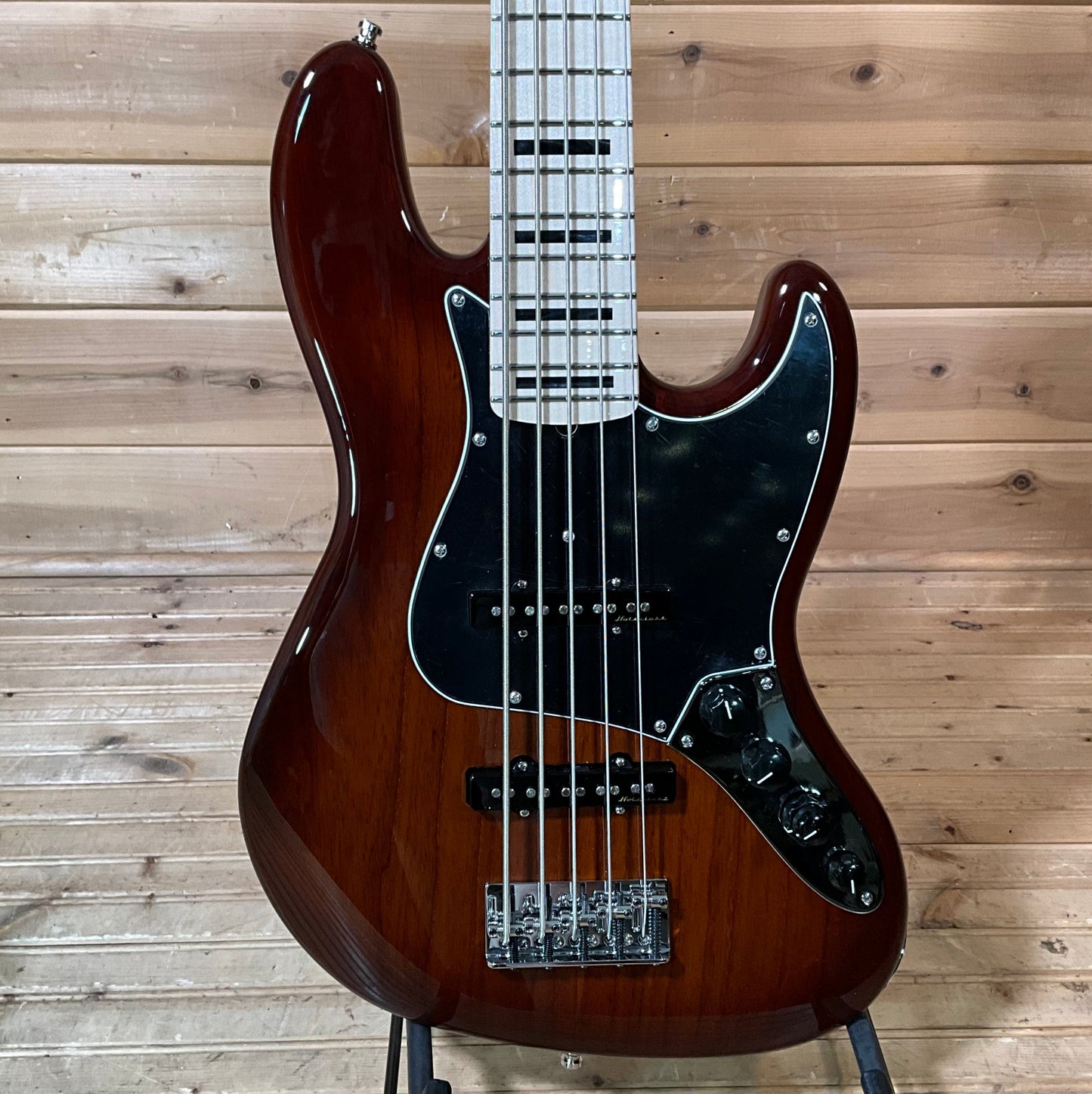 Fender Custom Shop Custom Classic V Electric Jazz Bass Guitar - Violin Burst