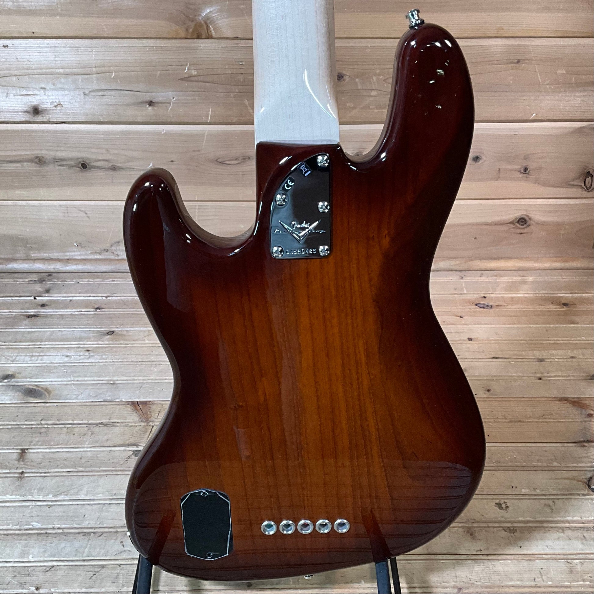 Fender Custom Shop Custom Classic V Electric Jazz Bass Guitar - Violin Burst