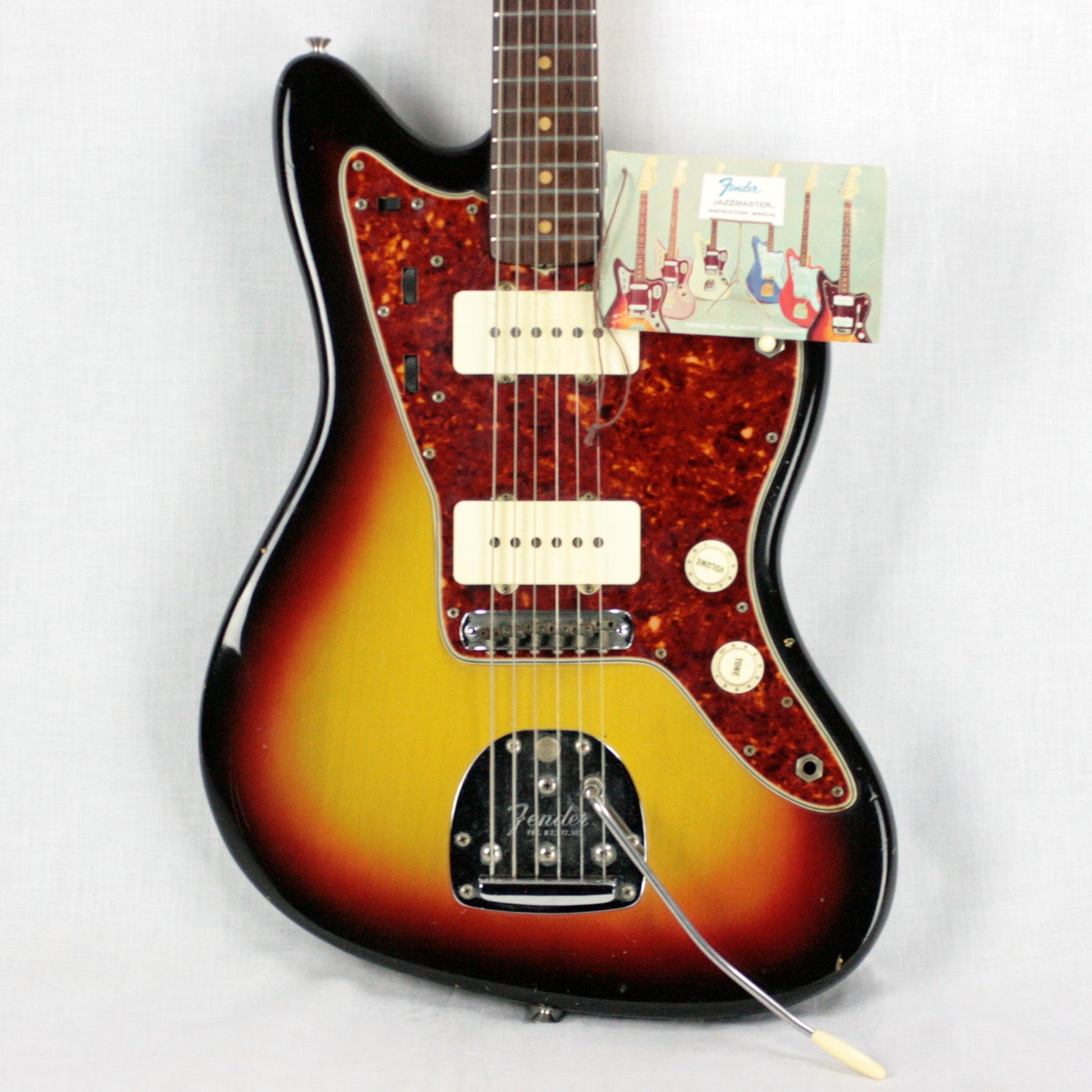 1965 Fender Jazzmaster Sunburst CLAY DOTS! L-Series Offset! jaguar stratocaster scale Pre-CBS