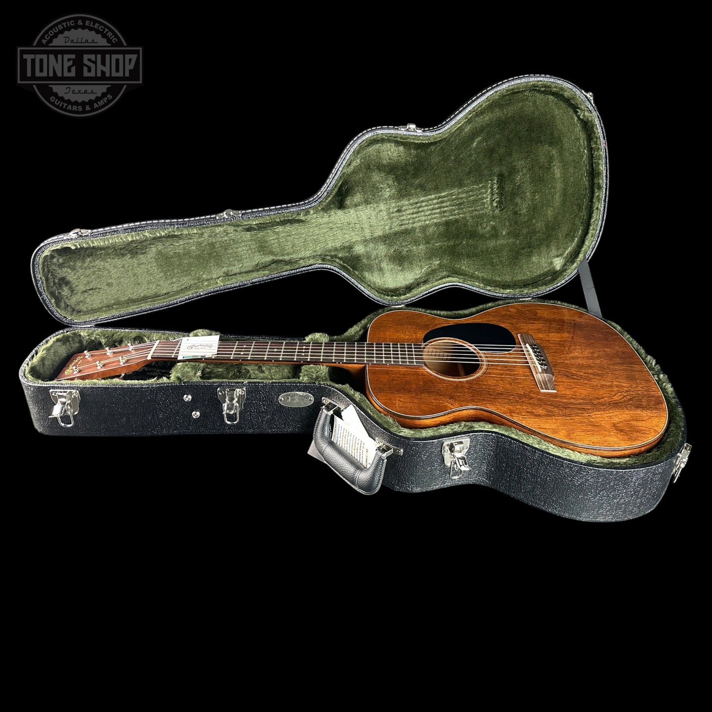 Martin Custom Shop 18 Style 00014F Mahogany EIR Bindings/Old Style 18 Rosette Blk/Mpl w/case 3020912