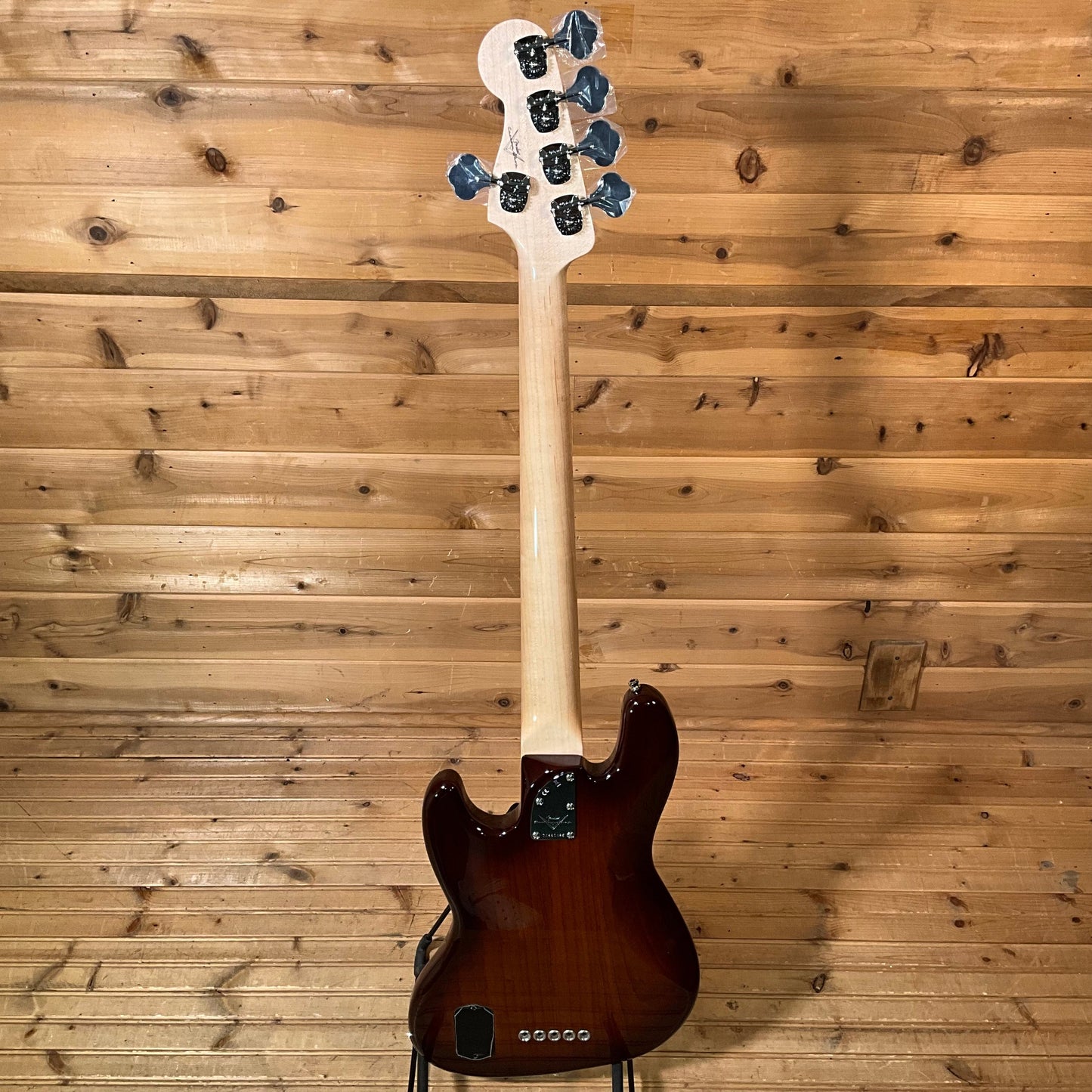 Fender Custom Shop Custom Classic V Electric Jazz Bass Guitar - Violin Burst