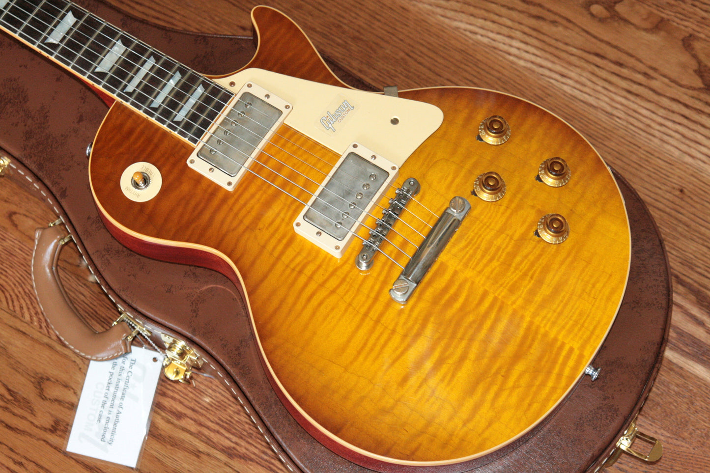 2018 Gibson 1959 Les Paul Historic Reissue! R9 59 HONEY LEMON FADE Custom Shop TH Spec