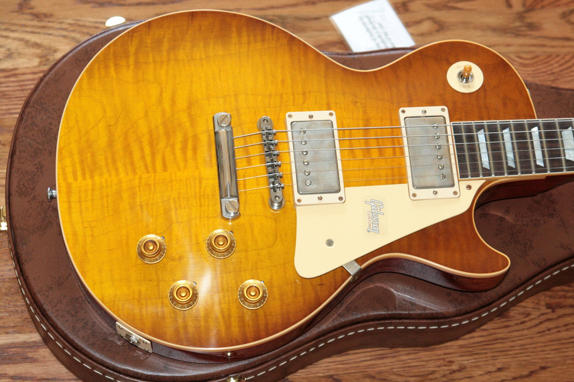 2018 Gibson 1959 Les Paul Historic Reissue! R9 59 HONEY LEMON FADE Custom Shop TH Spec