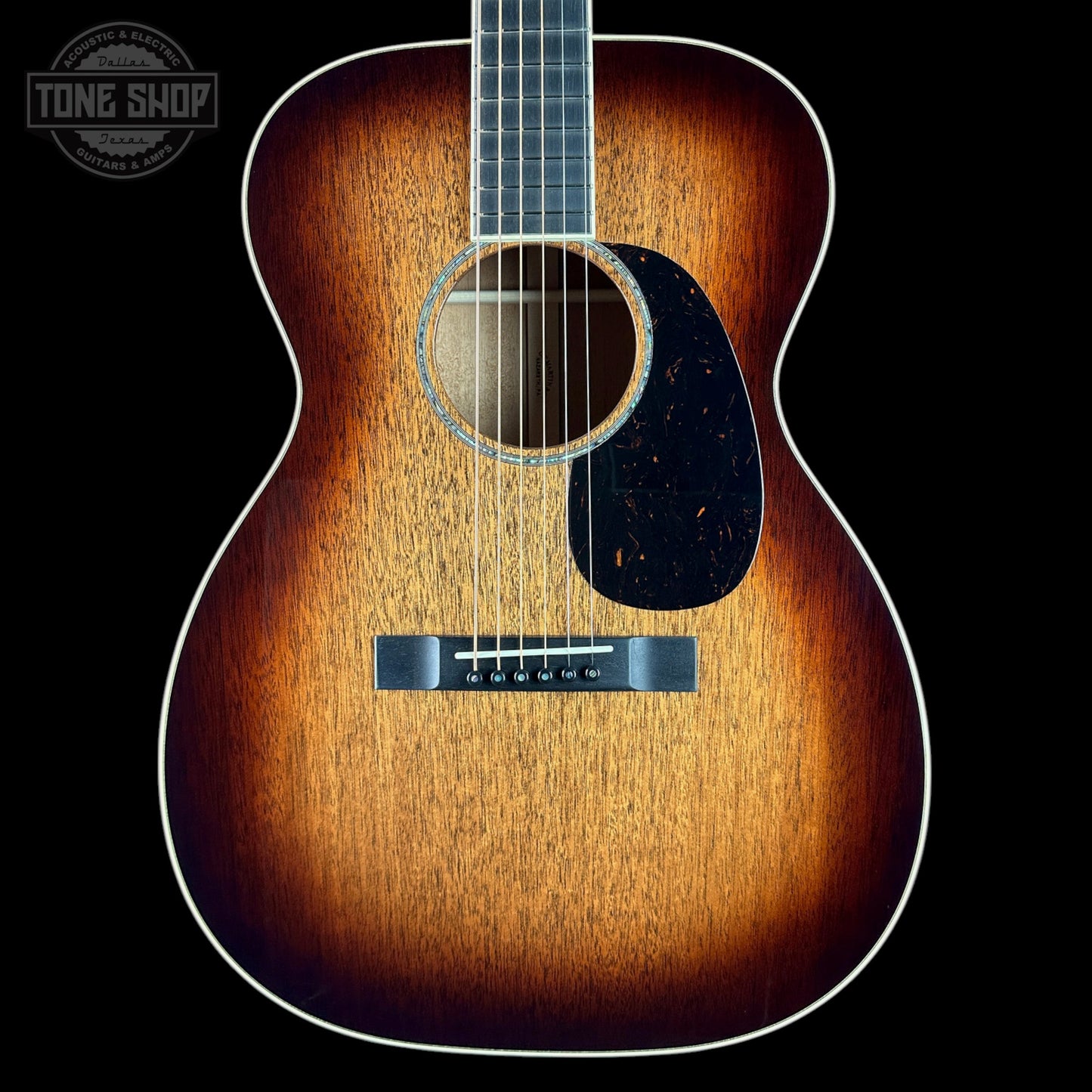 Martin Custom Shop 18 Style 0014F Mahogany Burst/Jeff Tweedy Burst w/case 2985557