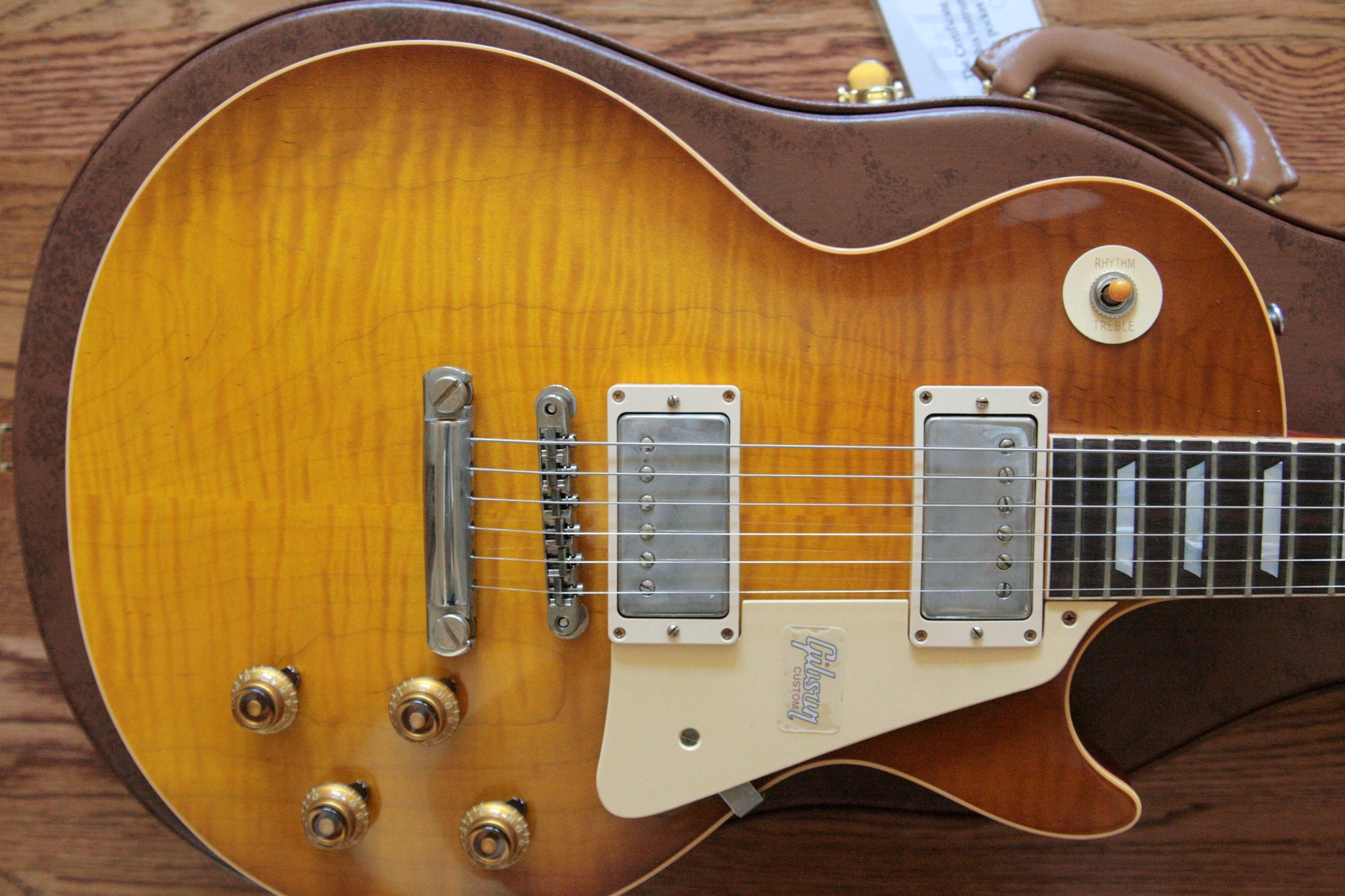 2018 Gibson 1959 Les Paul Historic Reissue! R9 59 HONEY LEMON FADE Custom Shop TH Spec