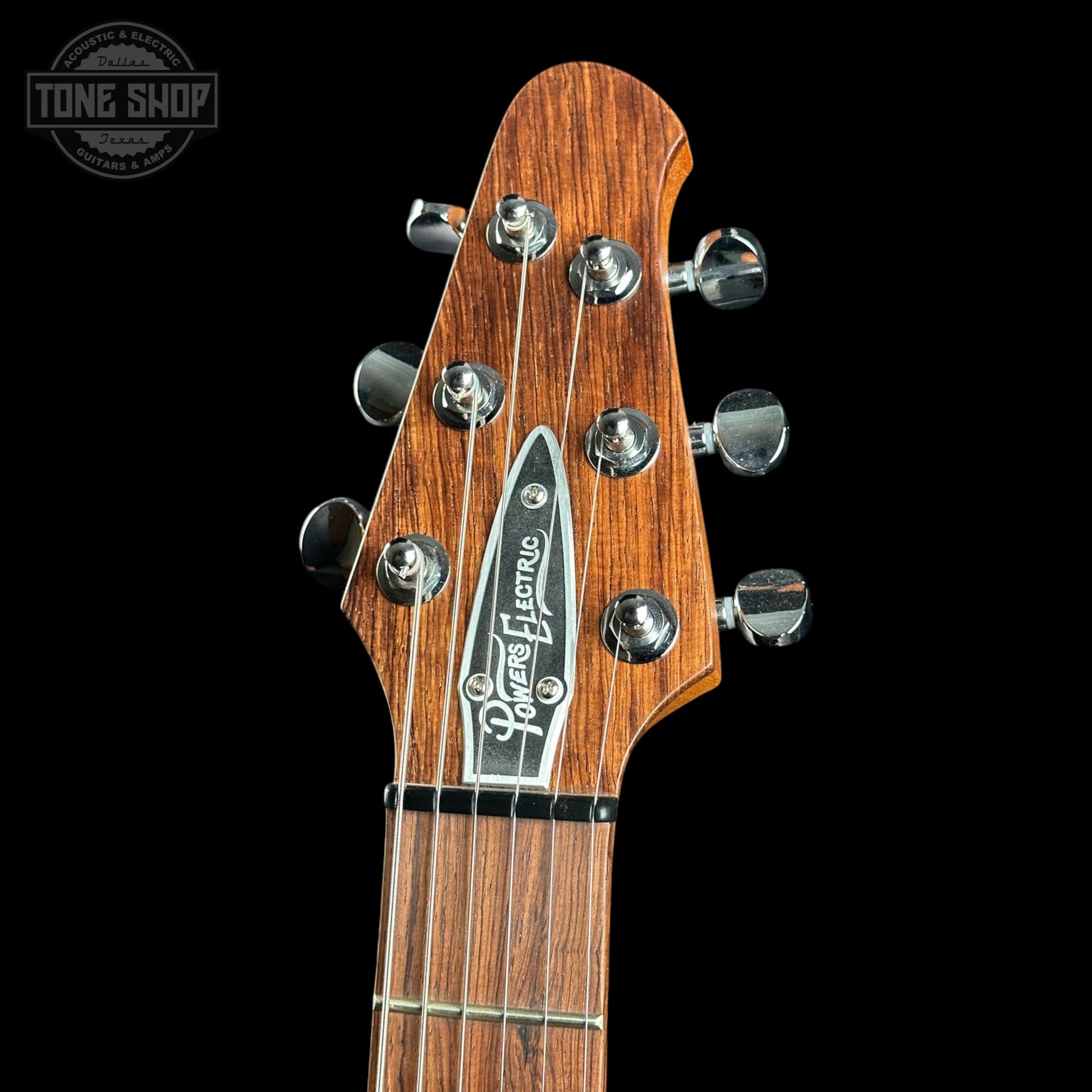 Powers Electric A-Type Select Birdseye Glacier Burst w/softcase