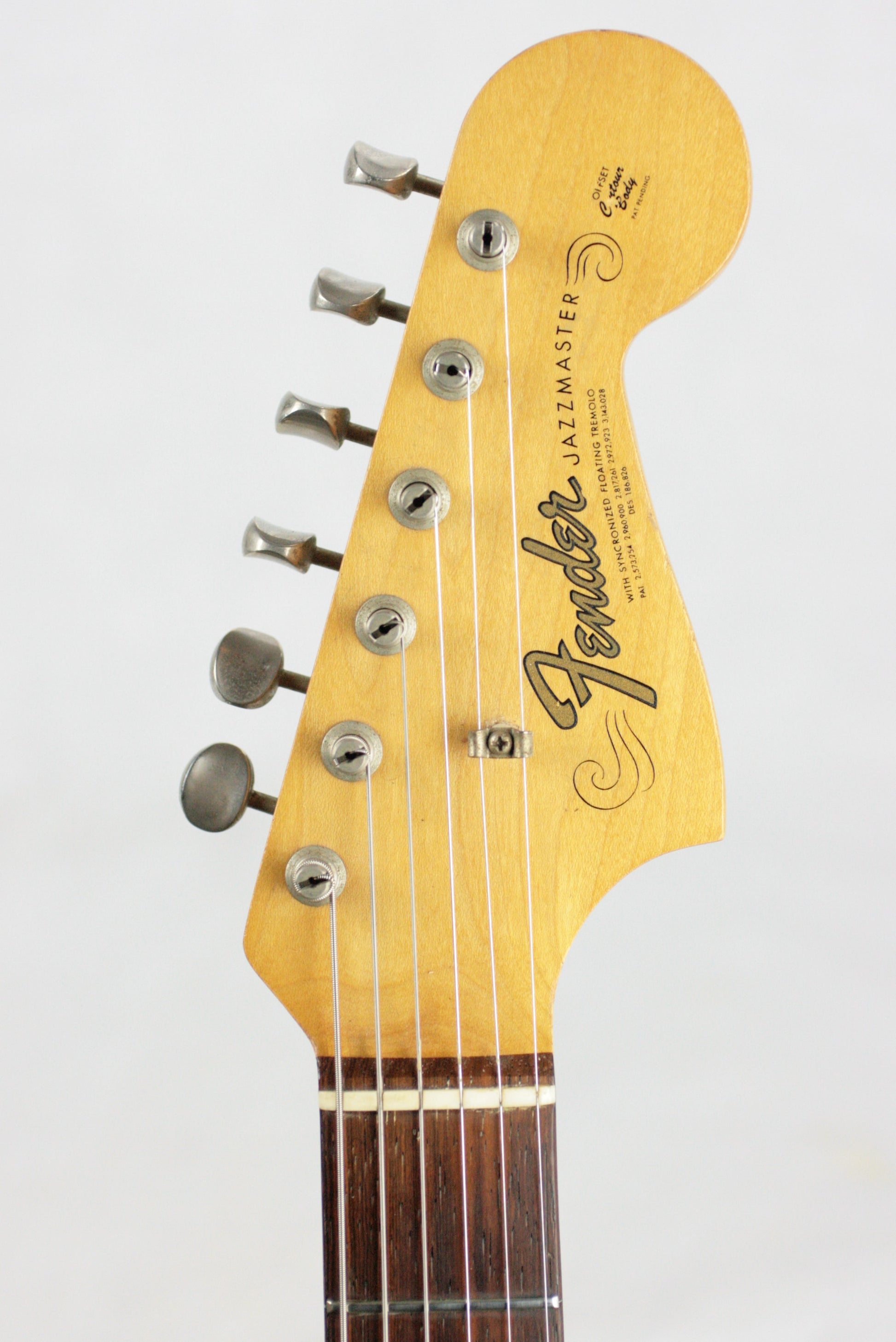 1965 Fender Jazzmaster Sunburst CLAY DOTS! L-Series Offset! jaguar stratocaster scale Pre-CBS