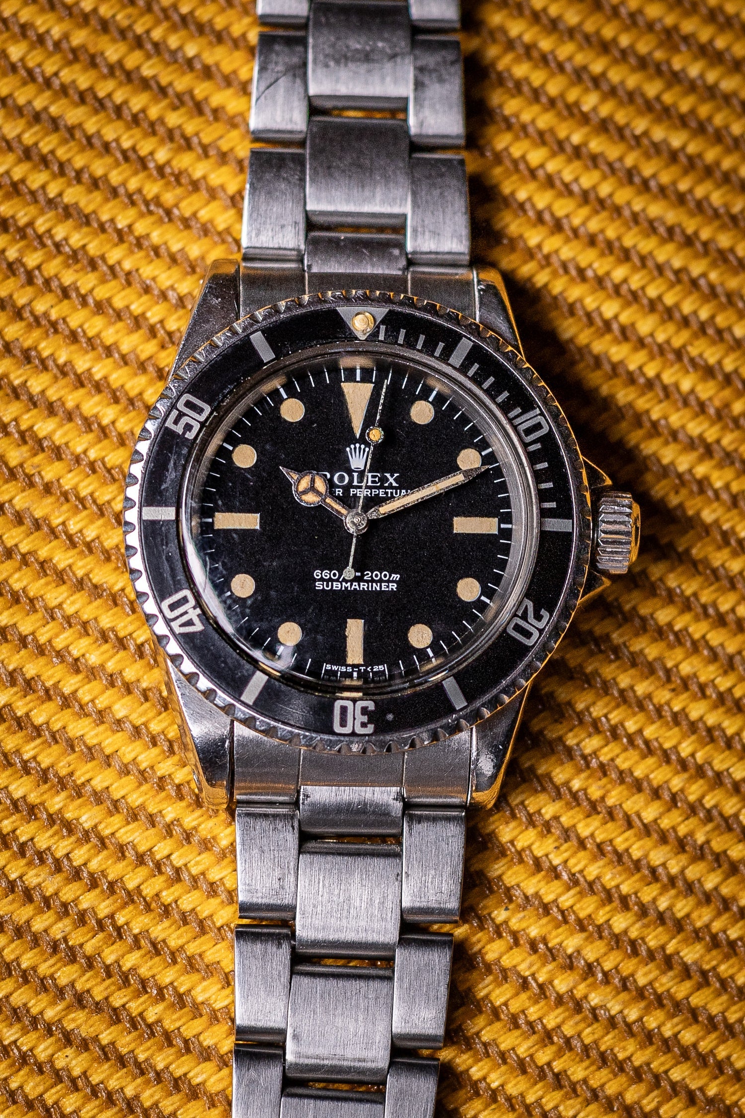 1970 Rolex Submariner Stainless Steel Ref. 5513