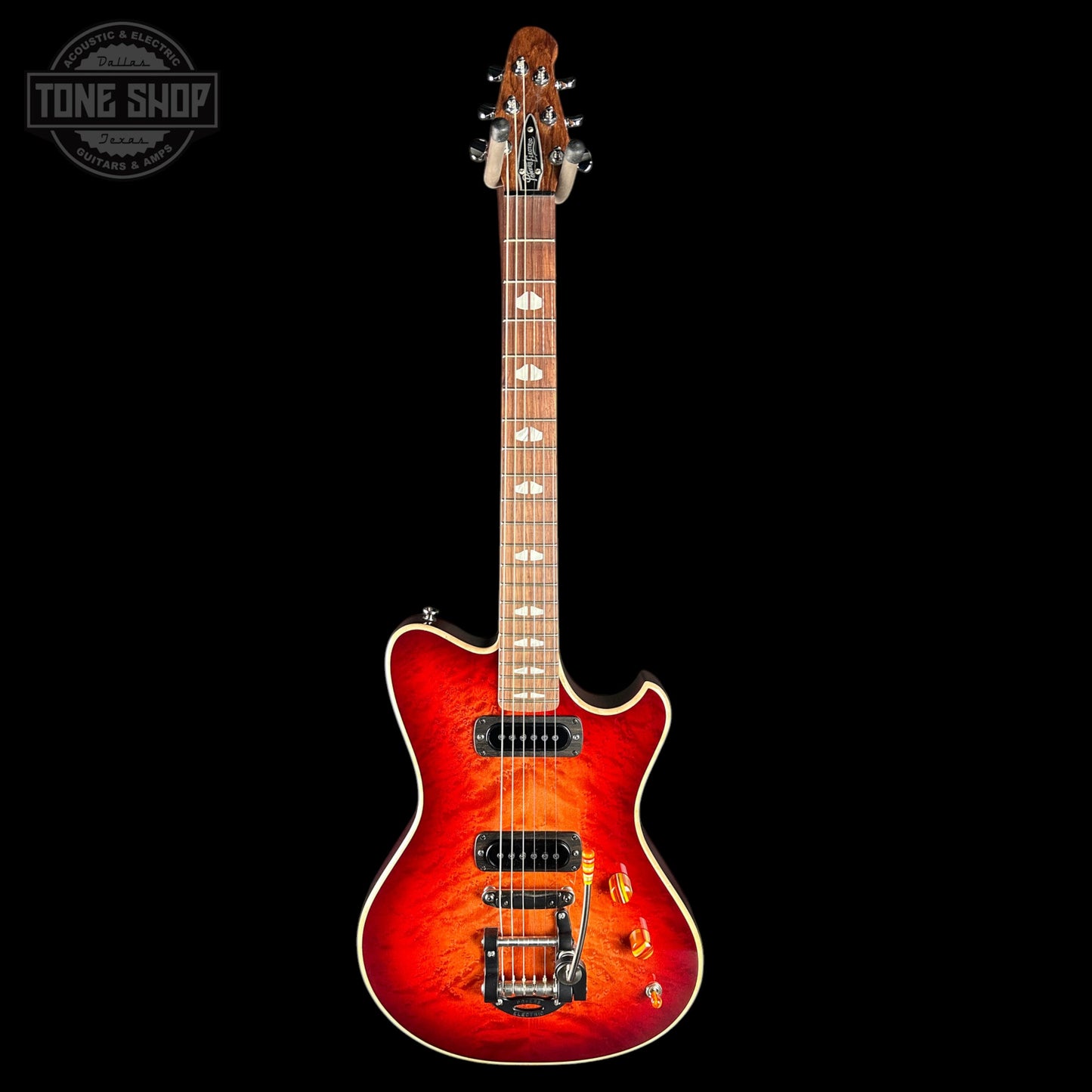 Powers Electric A-Type Select Limited Birdseye Lava Burst PF42 CamTail w/softcase