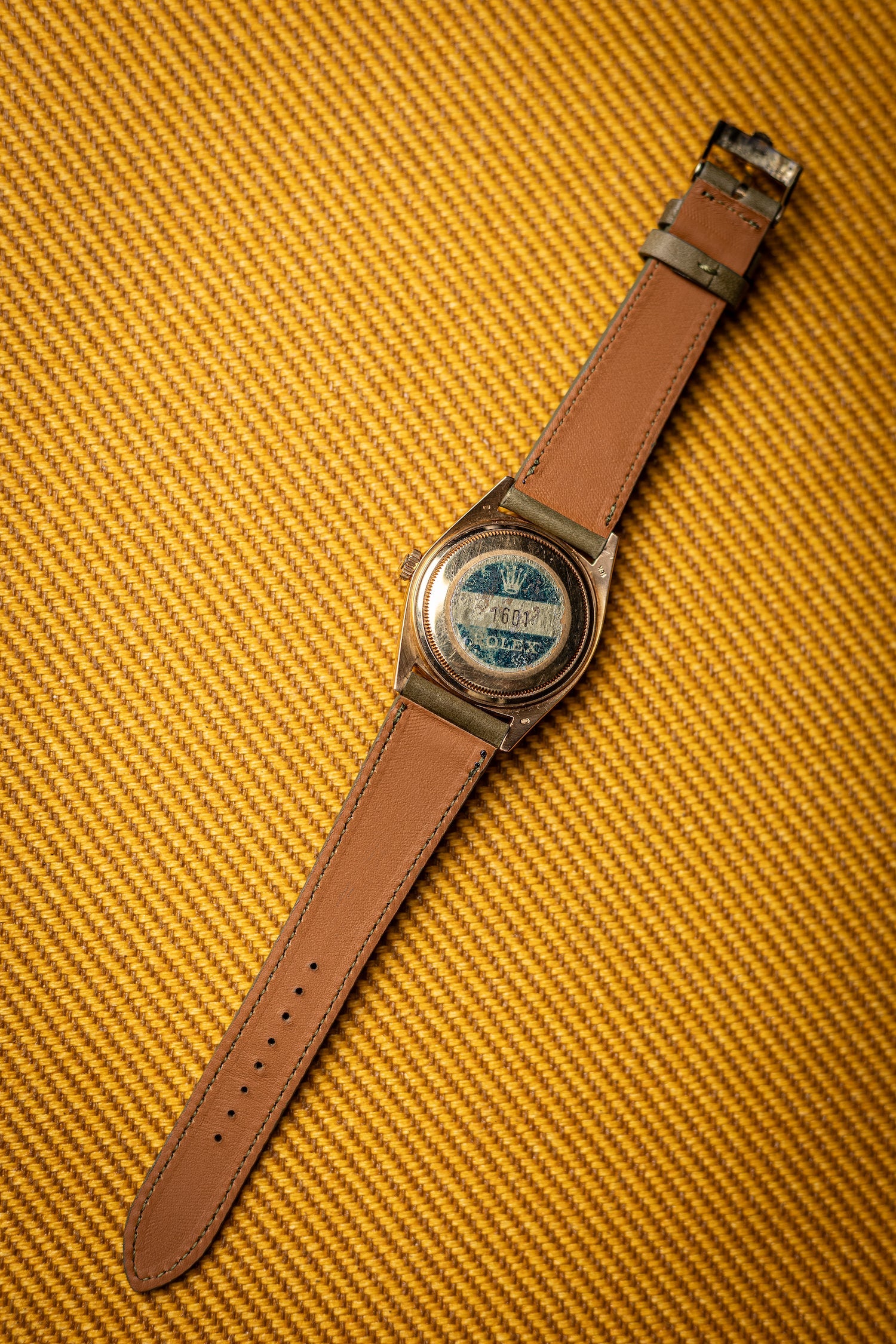 1975 Rolex DateJust 18K Yellow Gold Ref. 1601