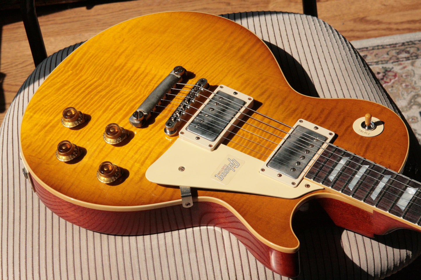 2018 Gibson 1959 Les Paul Historic Reissue! R9 59 HONEY LEMON FADE Custom Shop TH Spec