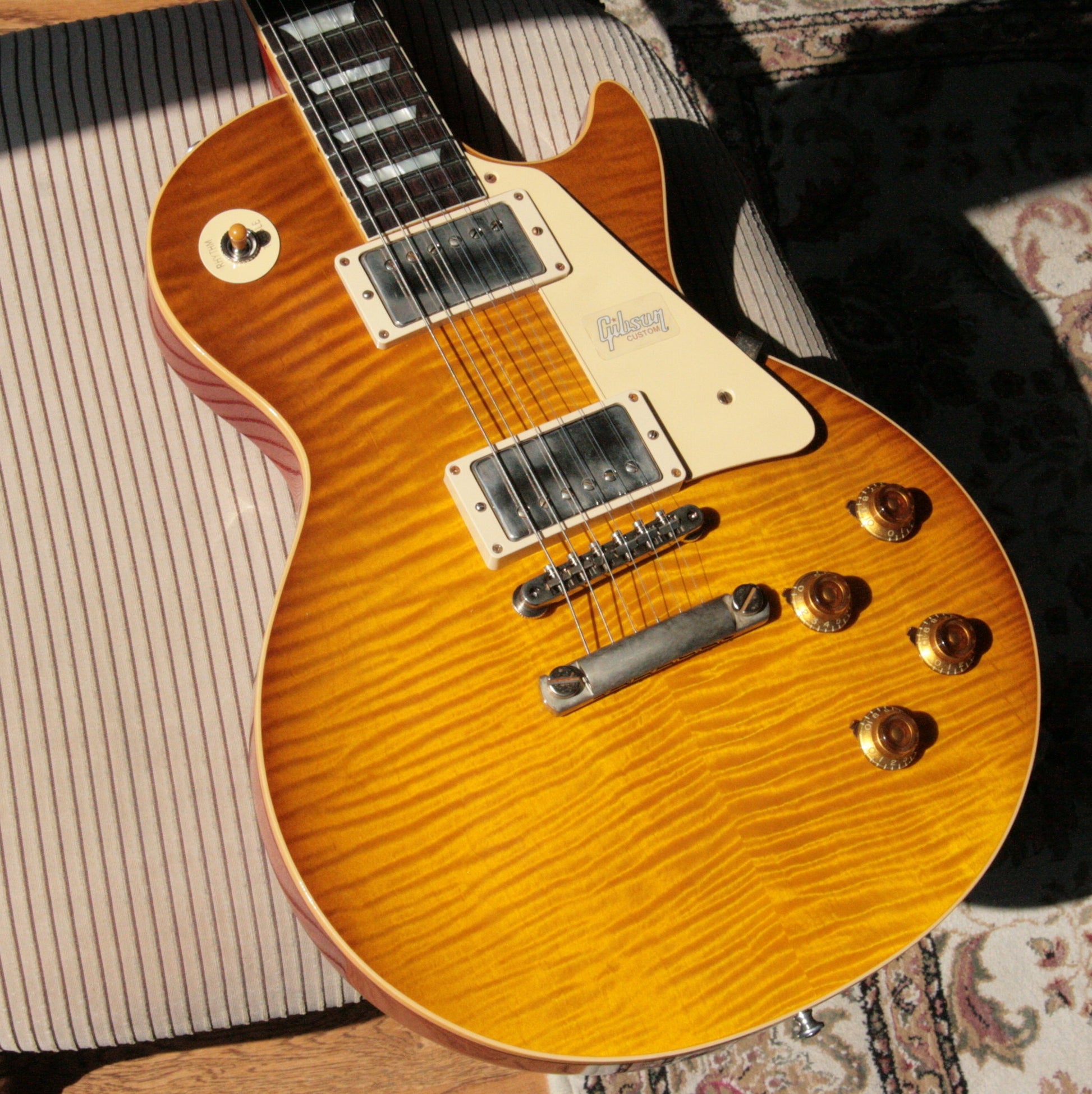 2018 Gibson 1959 Les Paul Historic Reissue! R9 59 HONEY LEMON FADE Custom Shop TH Spec