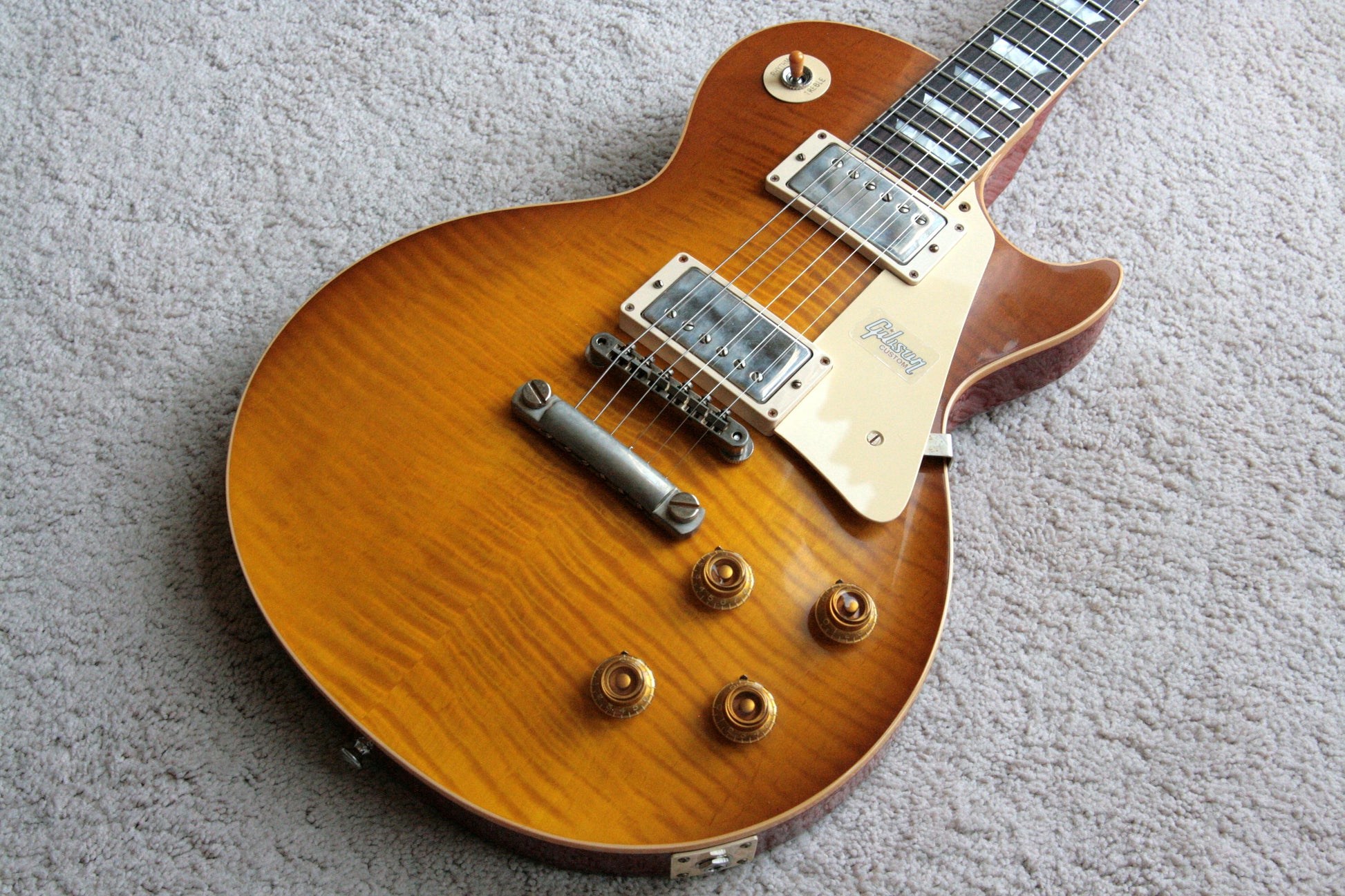 2018 Gibson 1959 Les Paul Historic Reissue! R9 59 HONEY LEMON FADE Custom Shop TH Spec