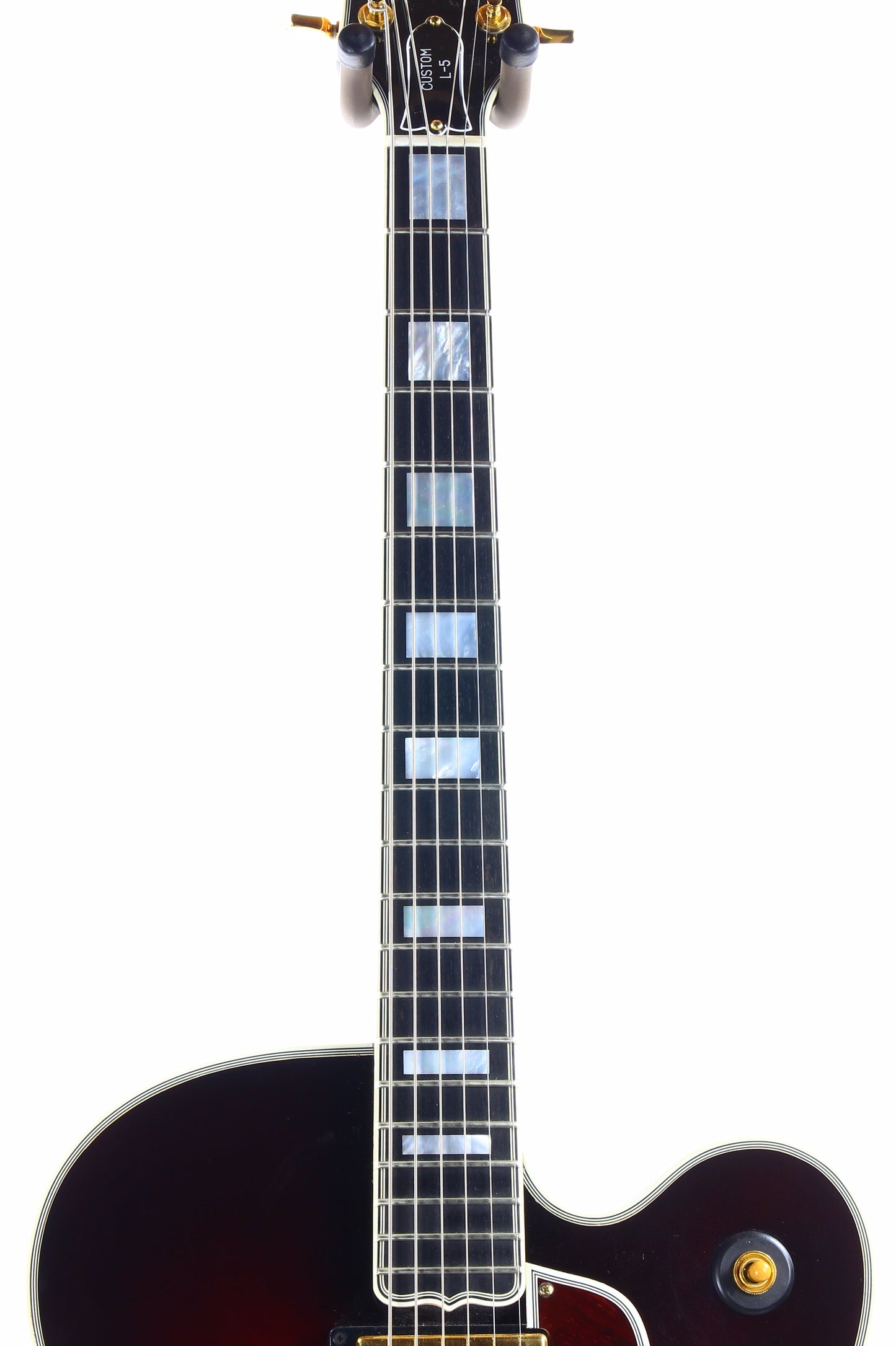 2007 Gibson Custom Shop L-5 CES Sunburst James Hutchins Archtop Jazz L5 Electric Guitar - CLEAN!