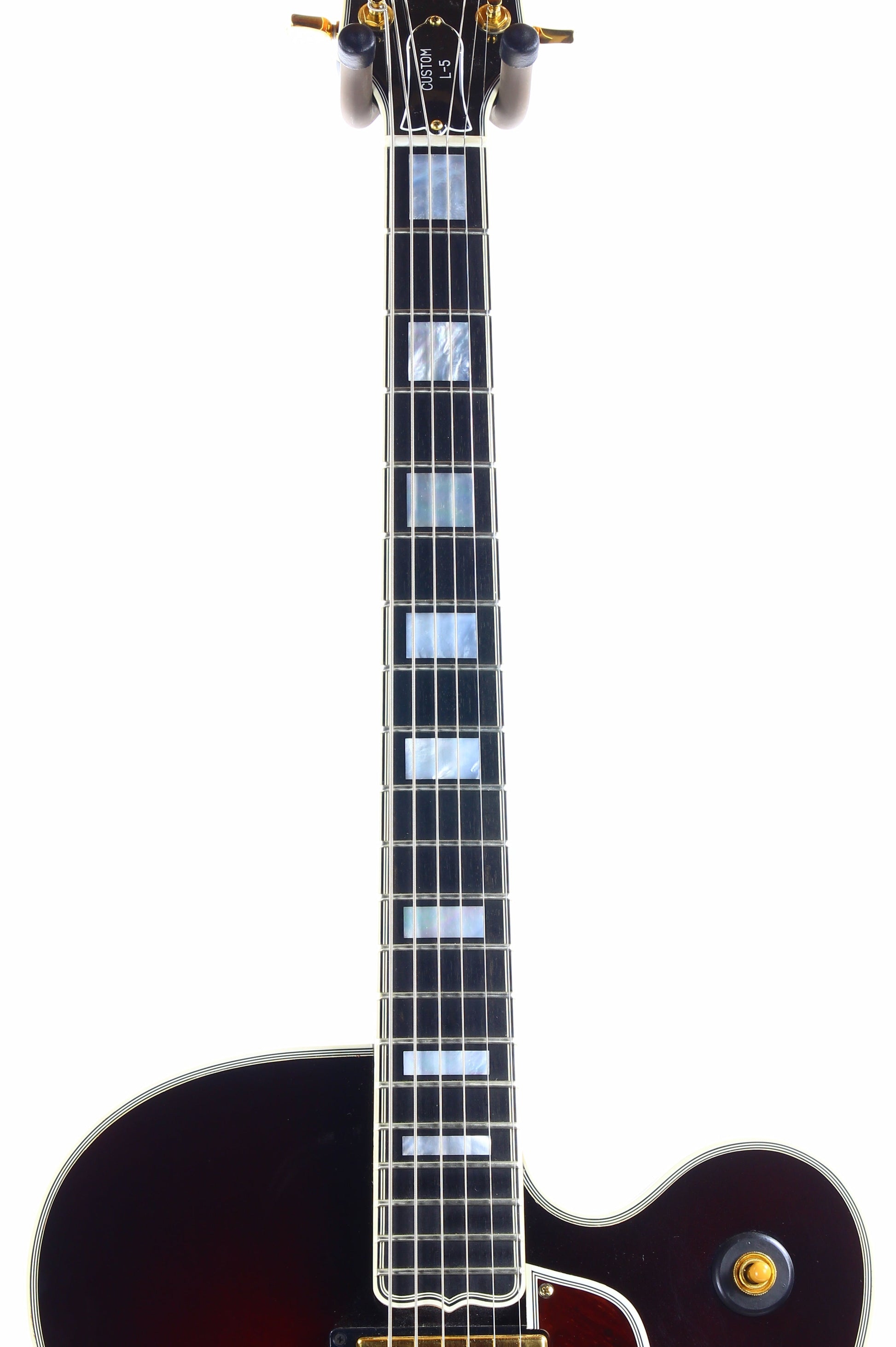2007 Gibson Custom Shop L-5 CES Sunburst James Hutchins Archtop Jazz L5 Electric Guitar - CLEAN!