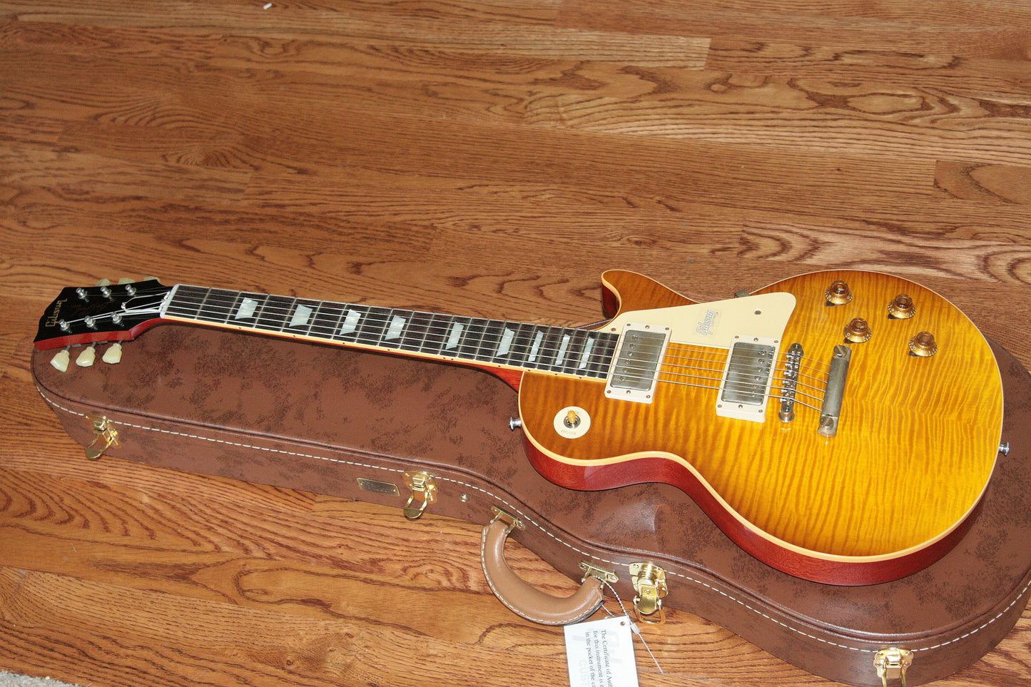 2018 Gibson 1959 Les Paul Historic Reissue! R9 59 HONEY LEMON FADE Custom Shop TH Spec