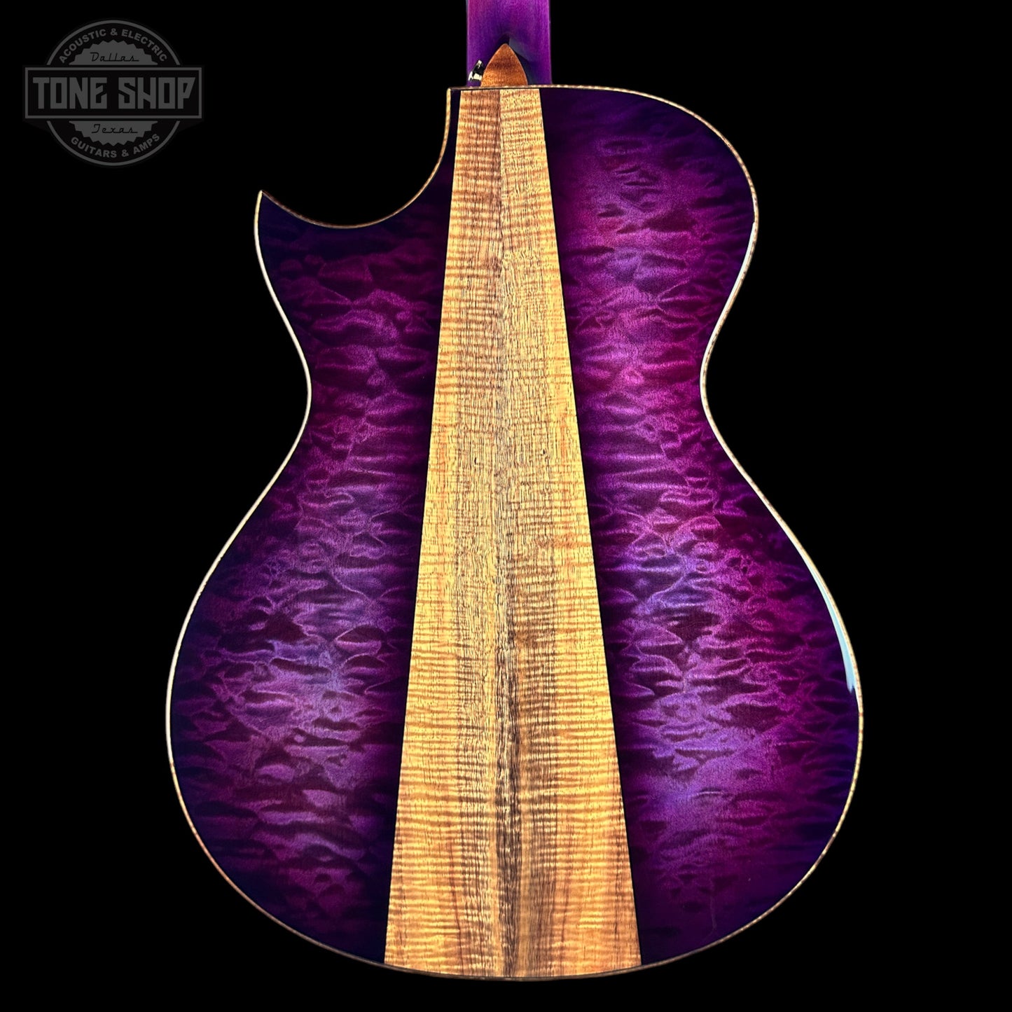 Taylor Custom Grand Concert White Burst / Lilac Wine Big Leaf Maple w/case