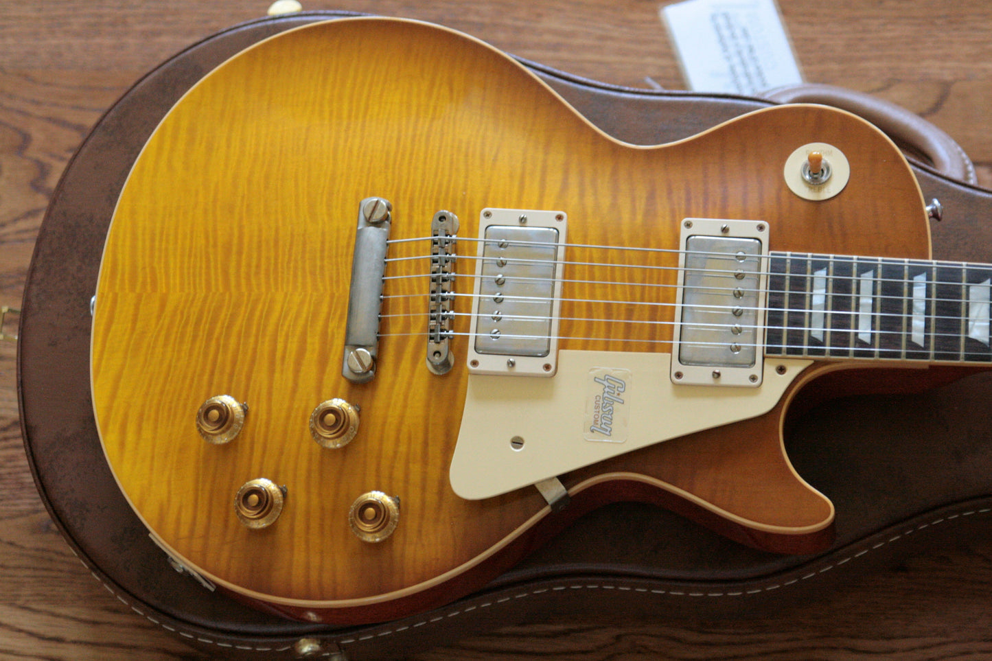 2018 Gibson 1959 Les Paul Historic Reissue! R9 59 HONEY LEMON FADE Custom Shop TH Spec