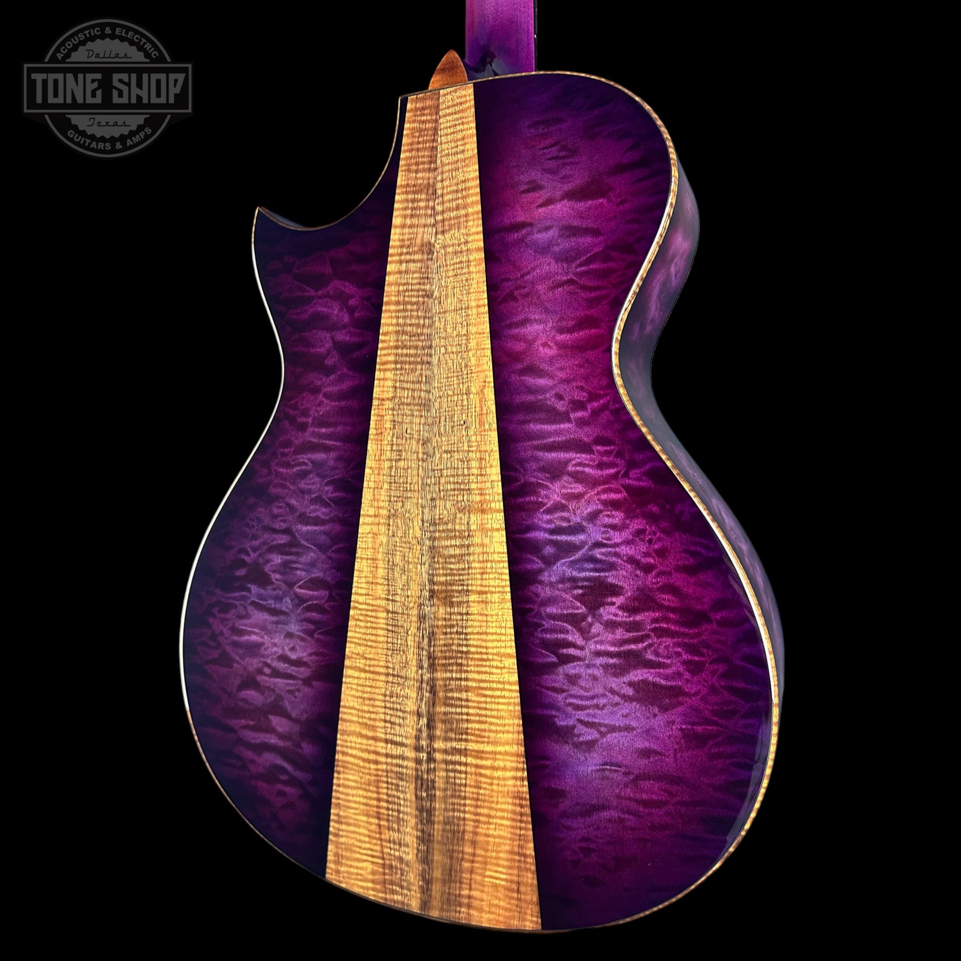 Taylor Custom Grand Concert White Burst / Lilac Wine Big Leaf Maple w/case