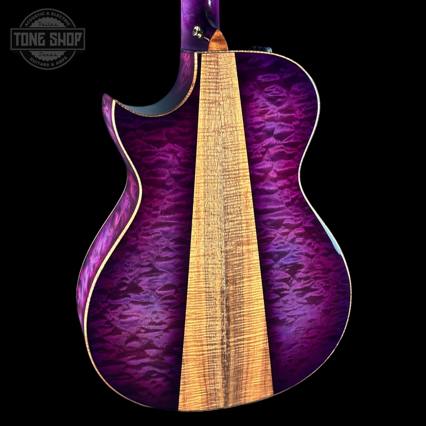 Taylor Custom Grand Concert White Burst / Lilac Wine Big Leaf Maple w/case