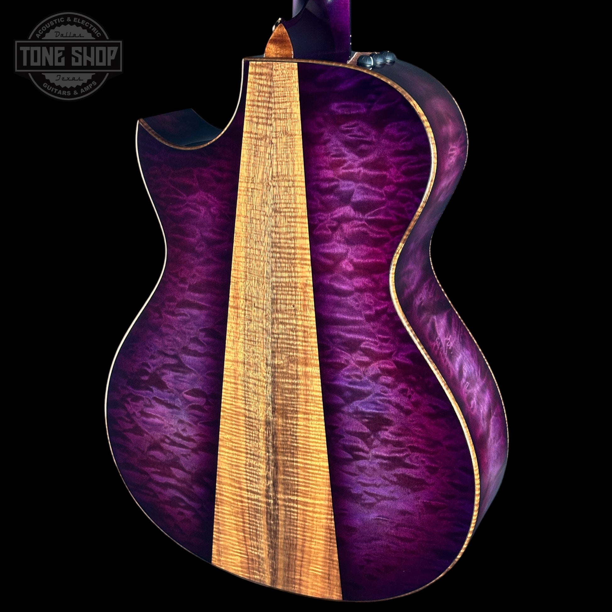 Taylor Custom Grand Concert White Burst / Lilac Wine Big Leaf Maple w/case
