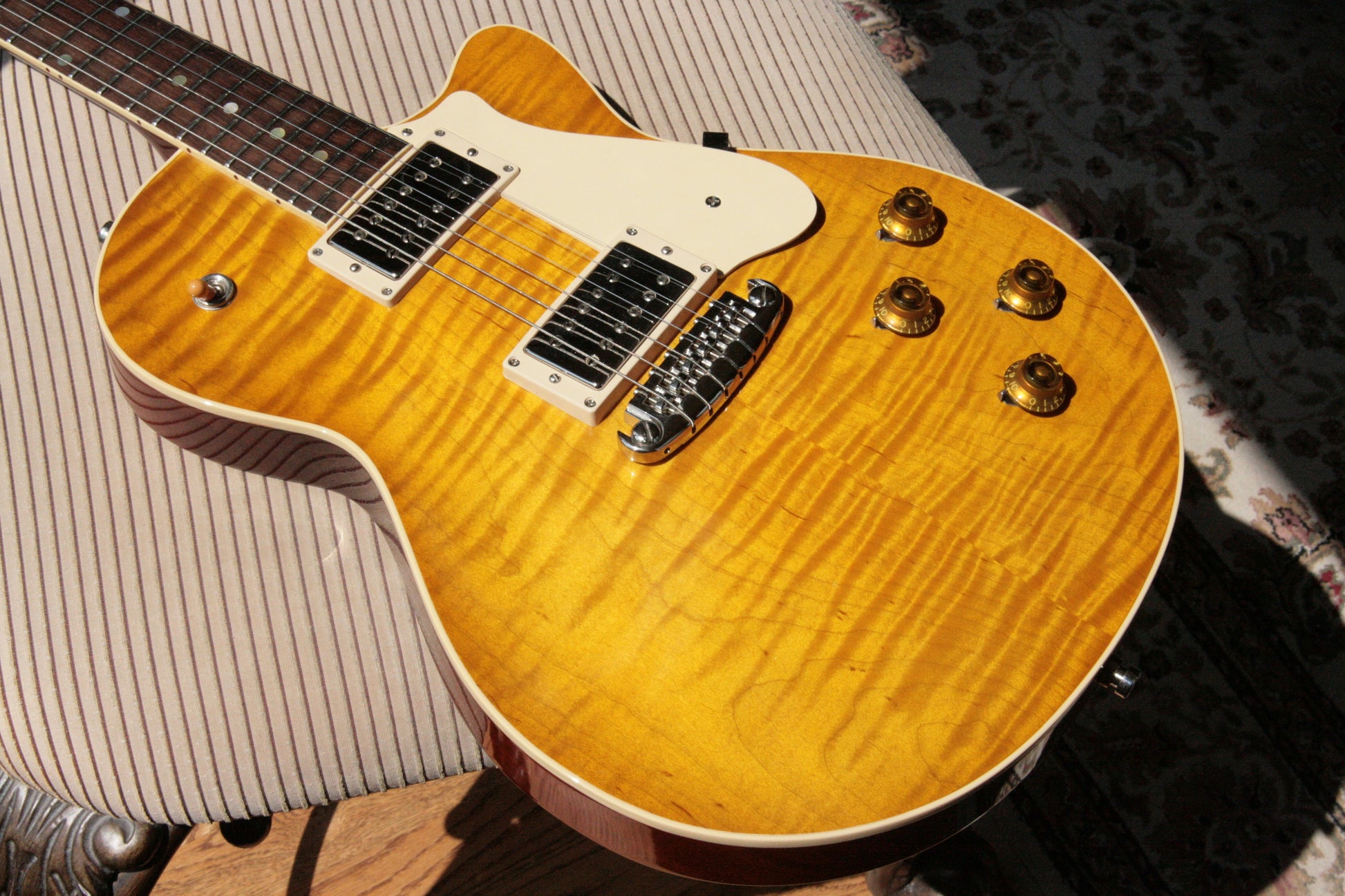 2016 Gil Yaron 59 Bone I Brazilian Rosewood 1959 1 LP FLAMETOP! Lemon Drop