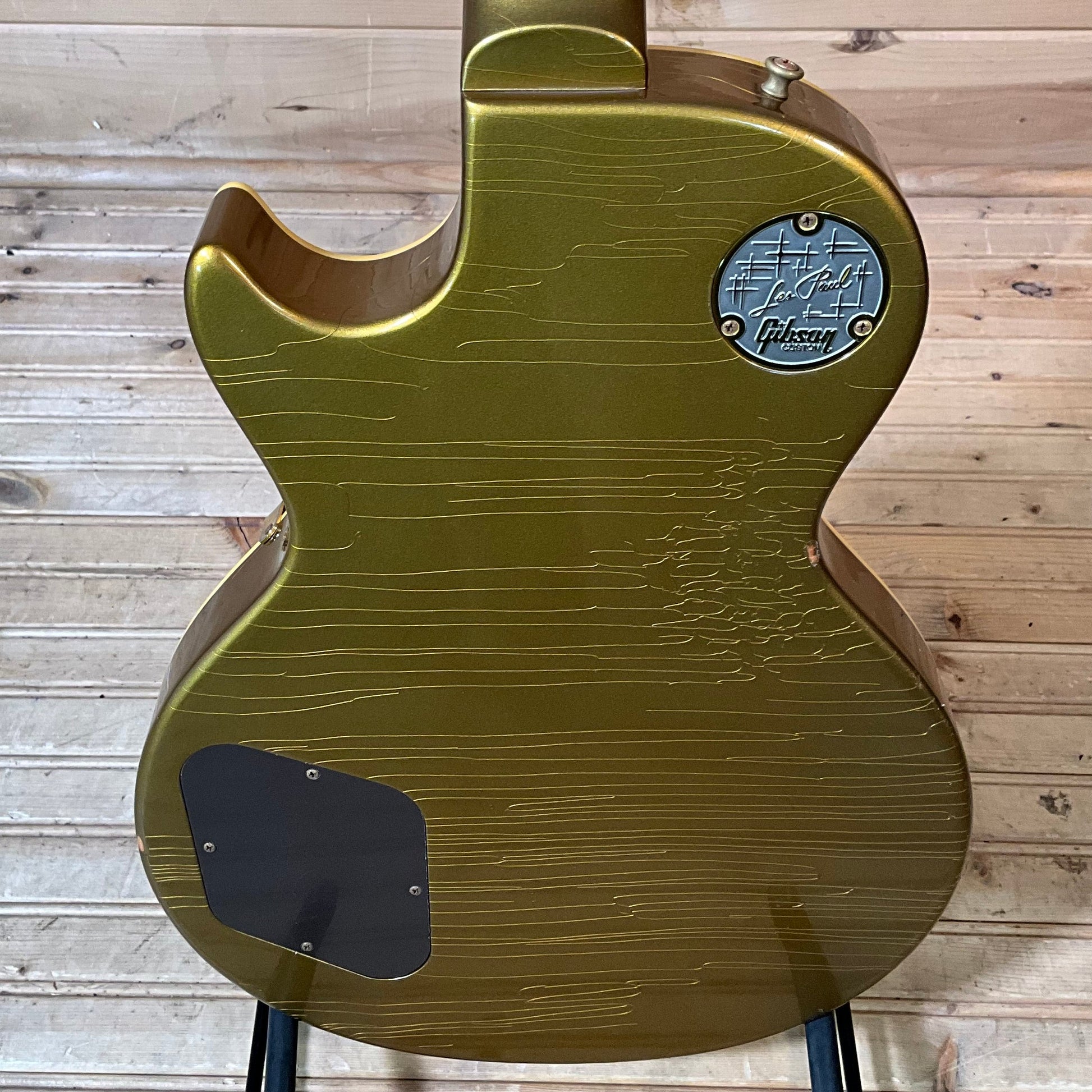 Gibson Custom 1956 Les Paul Standard Reissue Light Aged Electric Guitar - Gold