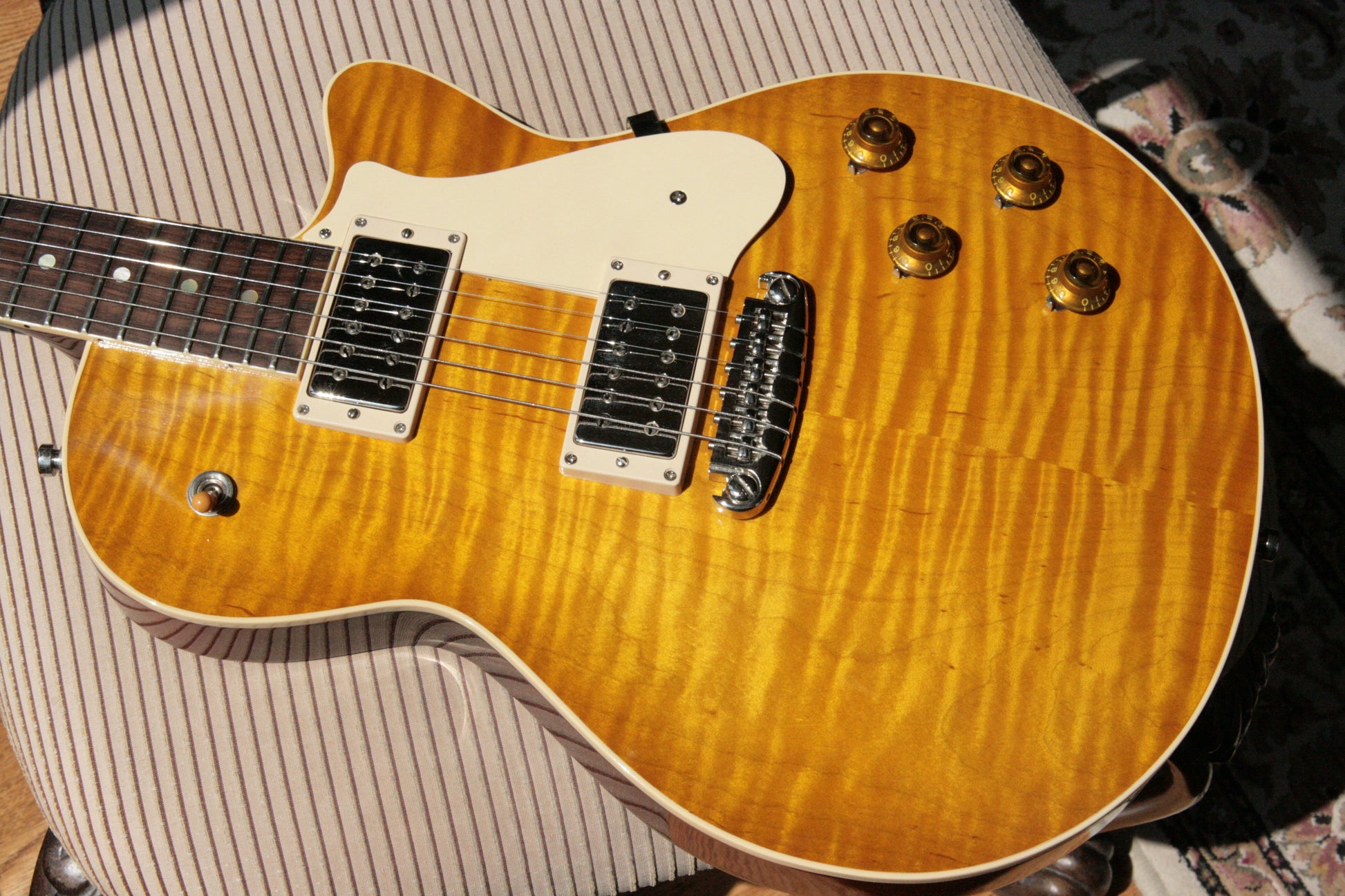 2016 Gil Yaron 59 Bone I Brazilian Rosewood 1959 1 LP FLAMETOP! Lemon Drop