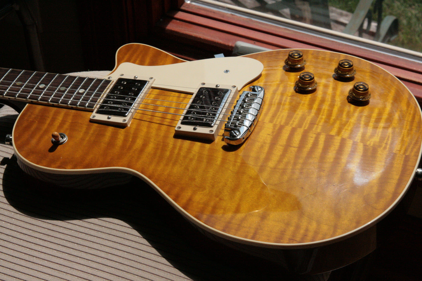 2016 Gil Yaron 59 Bone I Brazilian Rosewood 1959 1 LP FLAMETOP! Lemon Drop