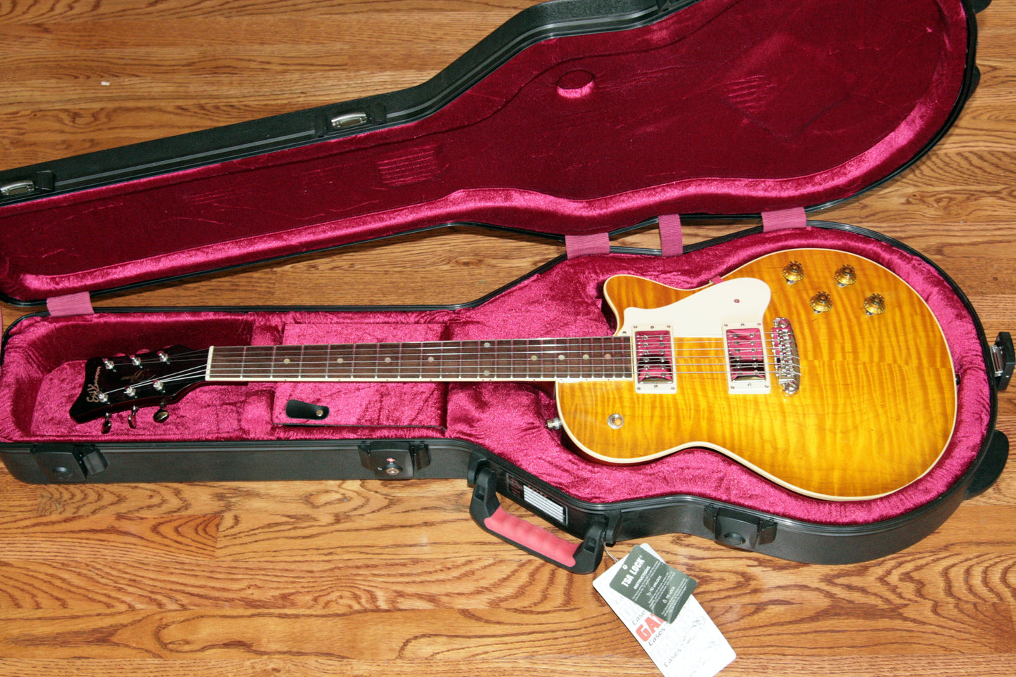 2016 Gil Yaron 59 Bone I Brazilian Rosewood 1959 1 LP FLAMETOP! Lemon Drop